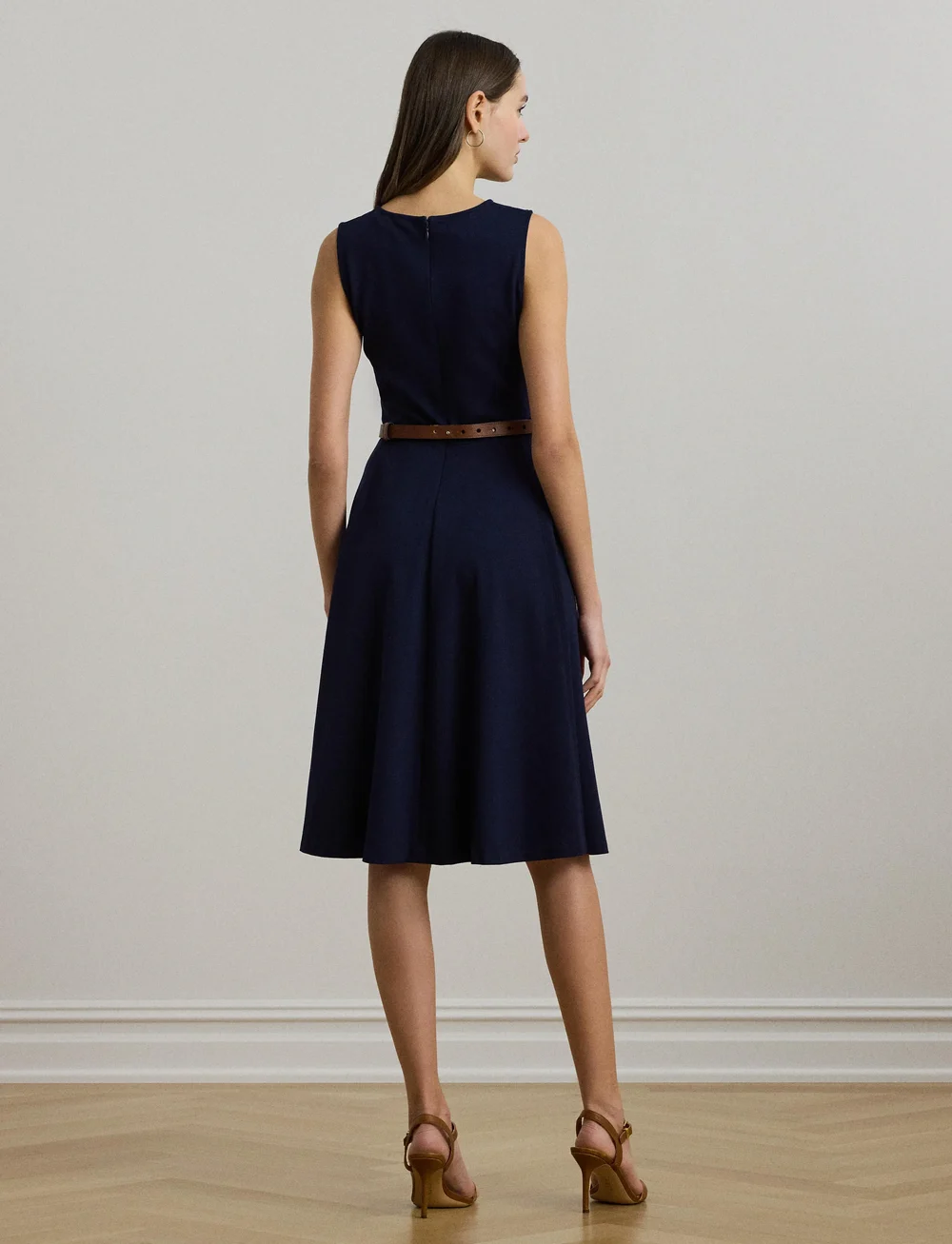 Lauren Ralph Lauren - Ponte Sleeveless Dress - cocktailkleider - lighthouse navy - 2