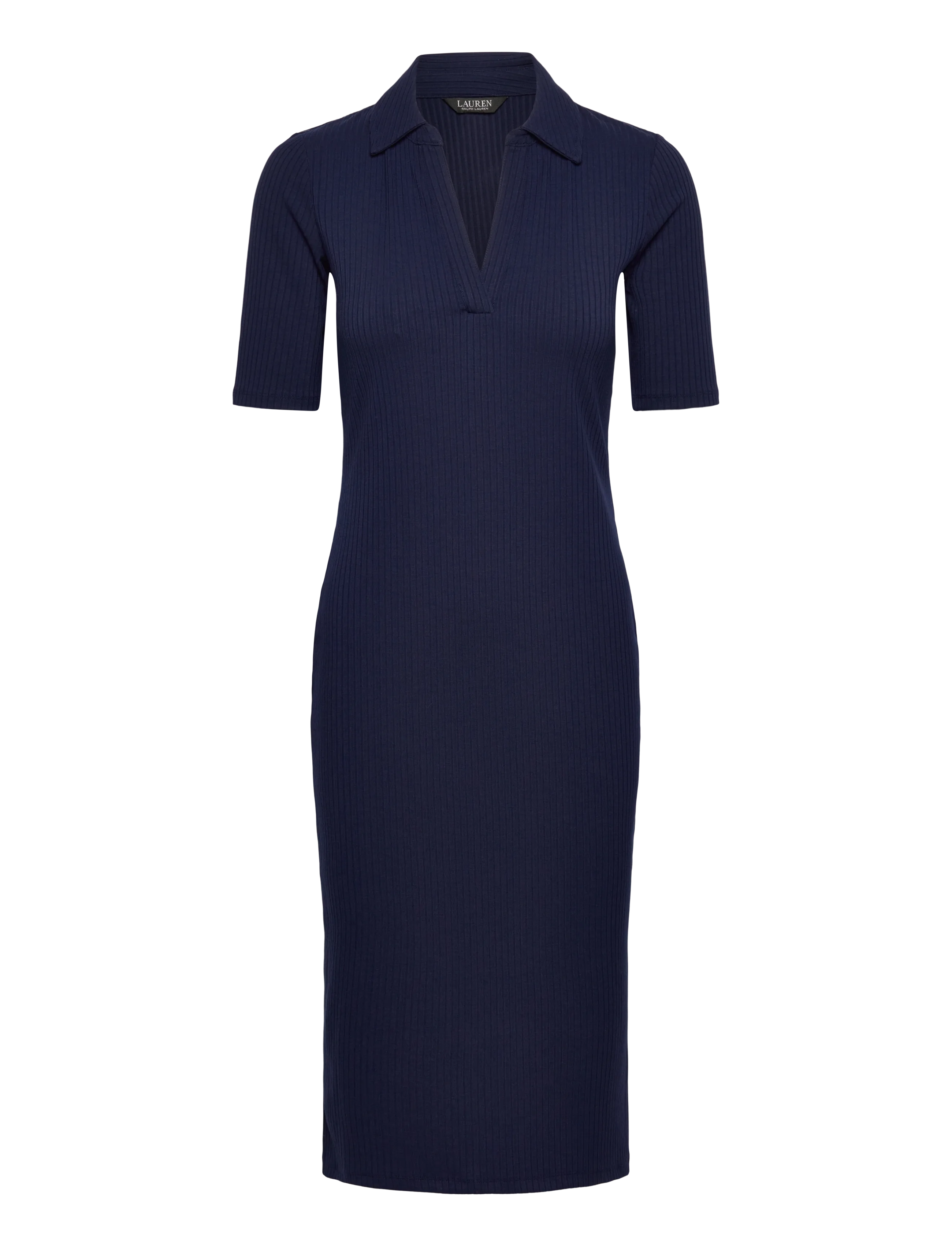 Lauren Ralph Lauren MODERN RIB-DRESS - Biroja apģērbi - REFINED NAVY / navy