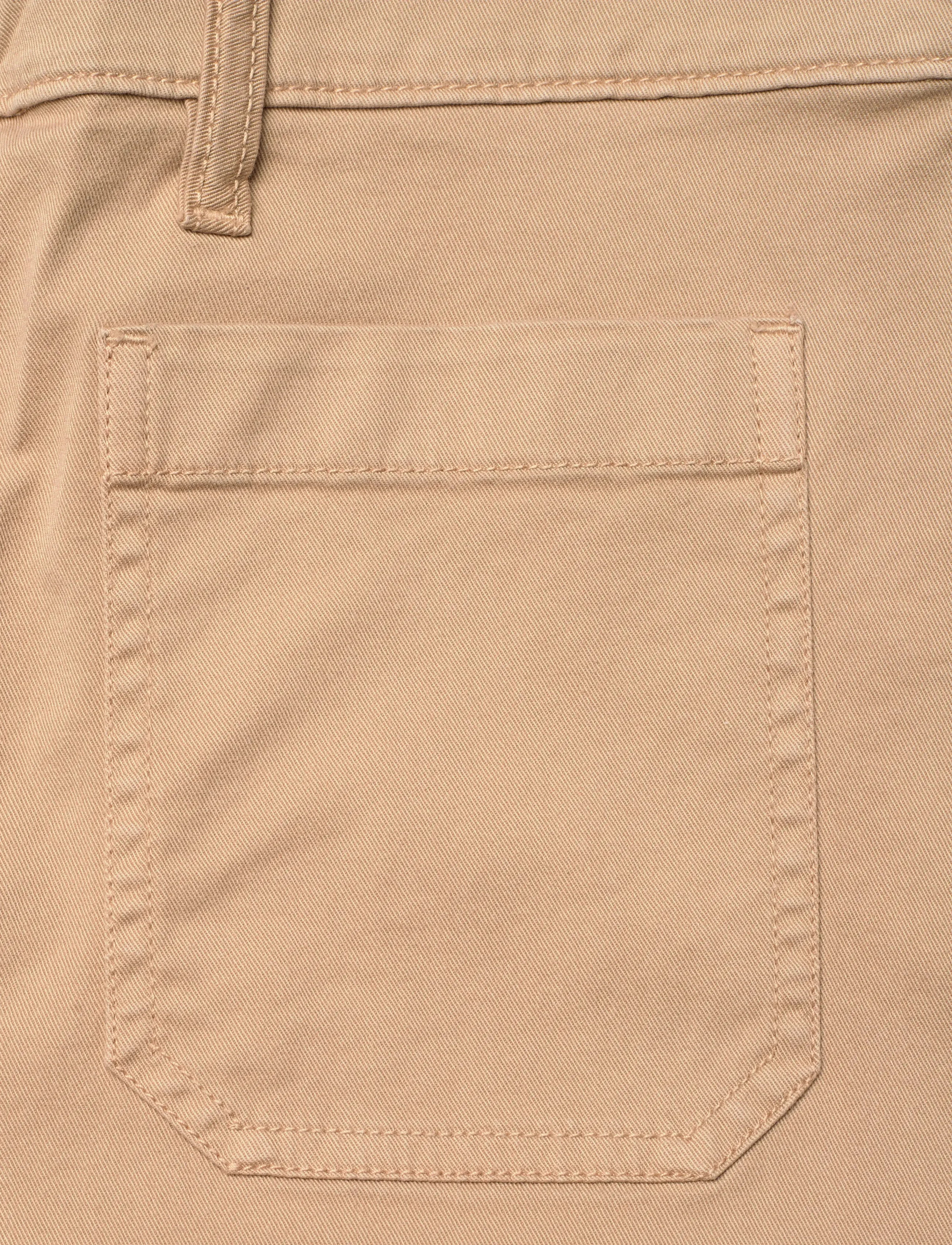 Lauren Ralph Lauren - Stretch Chino Wide-Leg Cropped Pant - chino's - birch tan - 5
