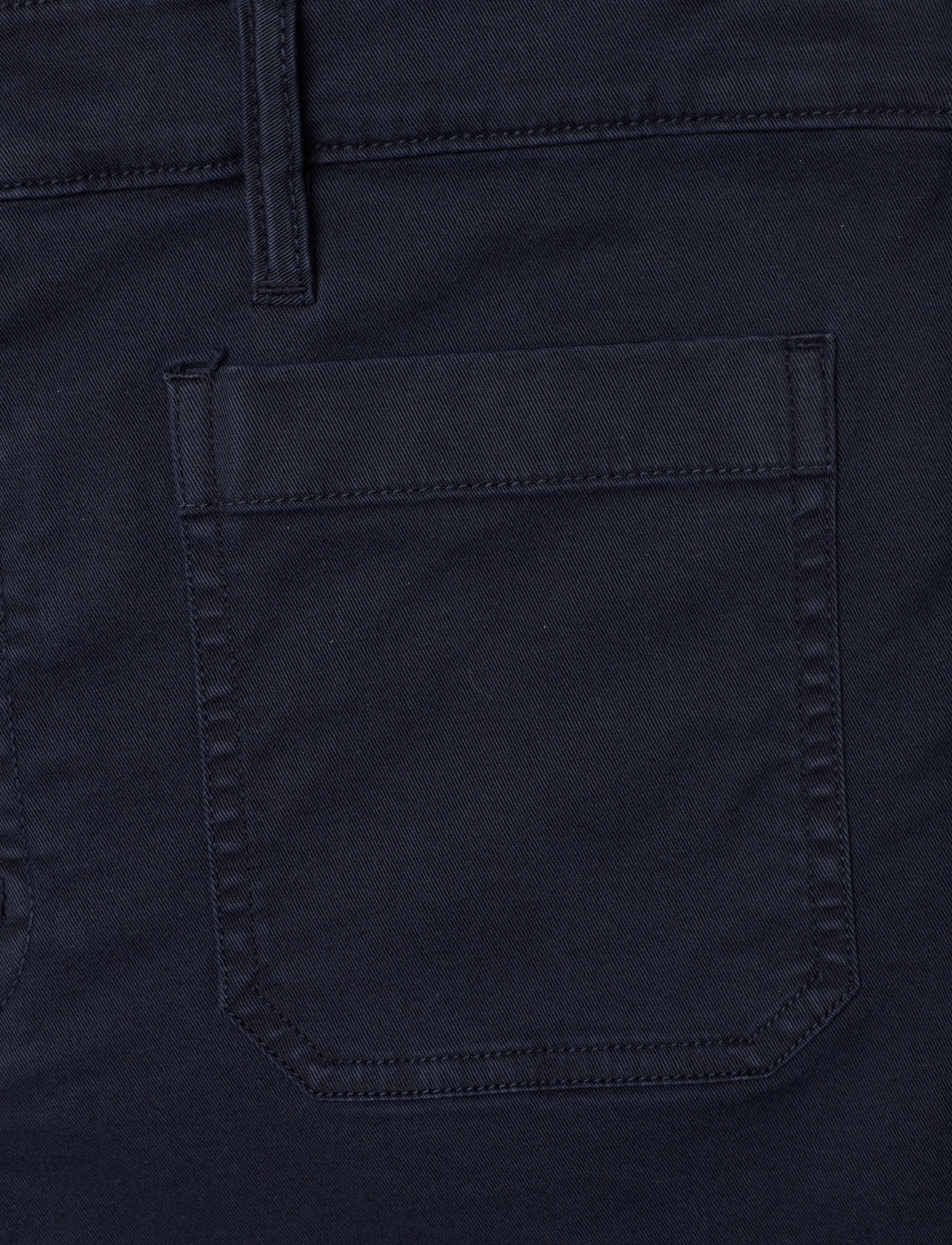 Lauren Ralph Lauren - Stretch Chino Wide-Leg Cropped Pant - chinos - lauren navy - 5