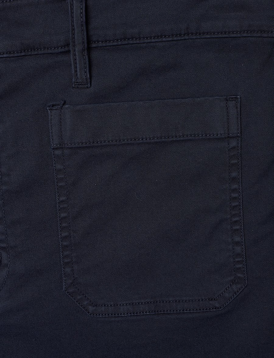 Lauren Ralph Lauren - Stretch Chino Wide-Leg Cropped Pant - chinos - lauren navy - 5