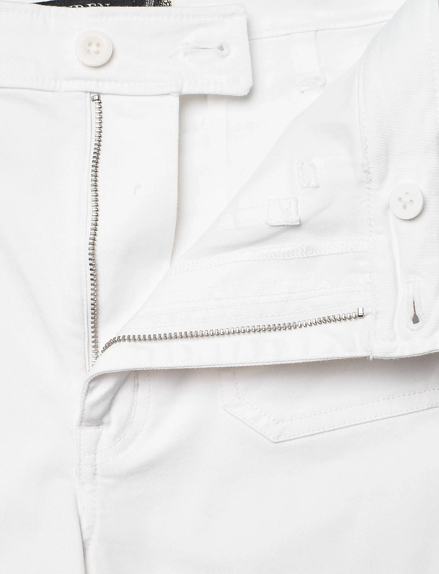 Lauren Ralph Lauren - Stretch Chino Wide-Leg Cropped Pant - chinos - white - 4