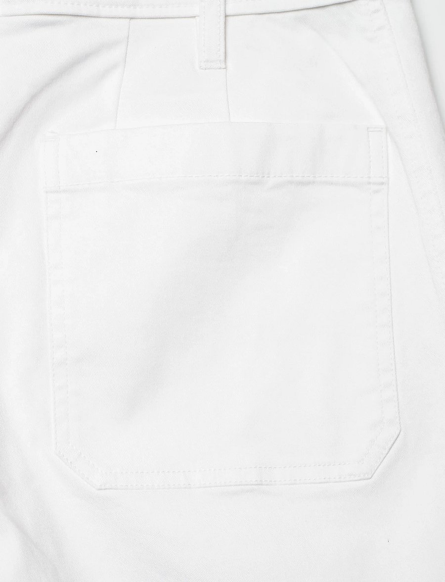 Lauren Ralph Lauren - Stretch Chino Wide-Leg Cropped Pant - chinos - white - 5
