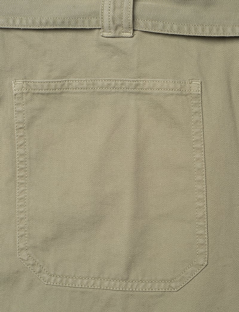 Lauren Ralph Lauren - Pleated Cotton Twill Wide-Leg Cargo Pant - cargo püksid - sage green - 2
