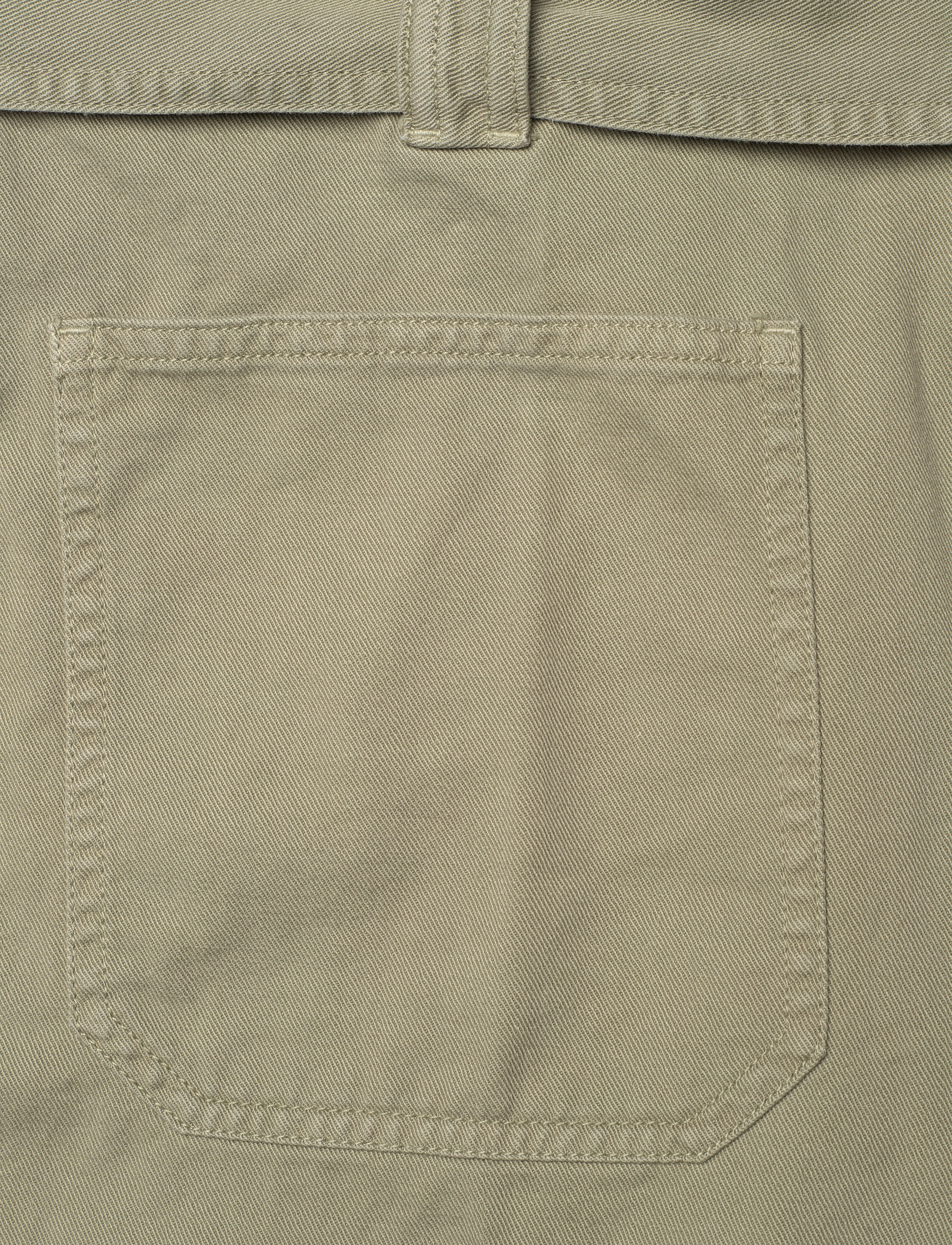 Lauren Ralph Lauren - Pleated Cotton Twill Wide-Leg Cargo Pant - cargo püksid - sage green - 2