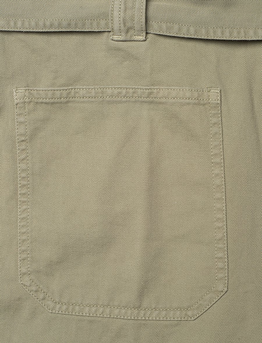 Lauren Ralph Lauren - Pleated Cotton Twill Wide-Leg Cargo Pant - cargo püksid - sage green - 2