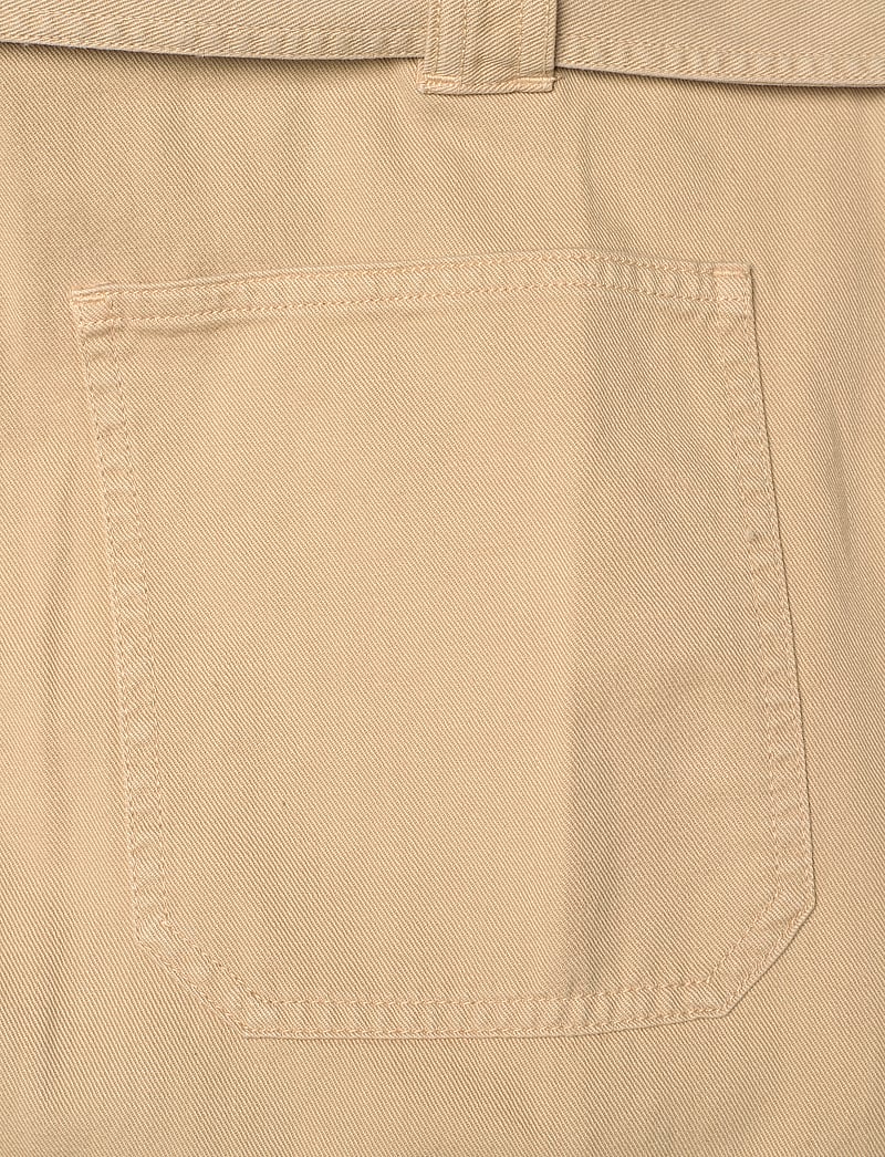 Lauren Ralph Lauren - Pleated Cotton Twill Wide-Leg Cargo Pant - cargo püksid - sand dune - 2