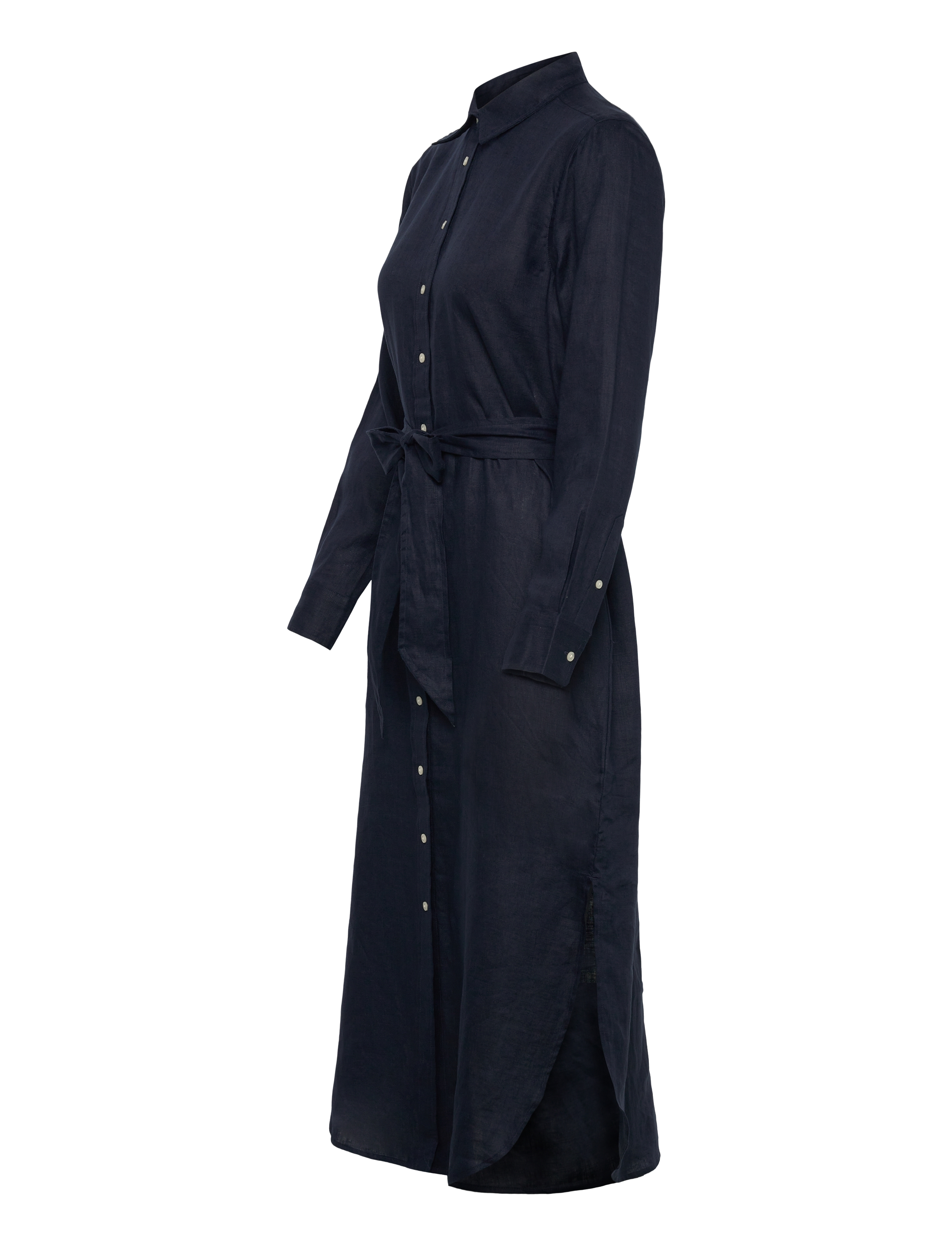 Lauren Ralph Lauren - Linen Shirtdress - hemdkleider - shadow navy - 2