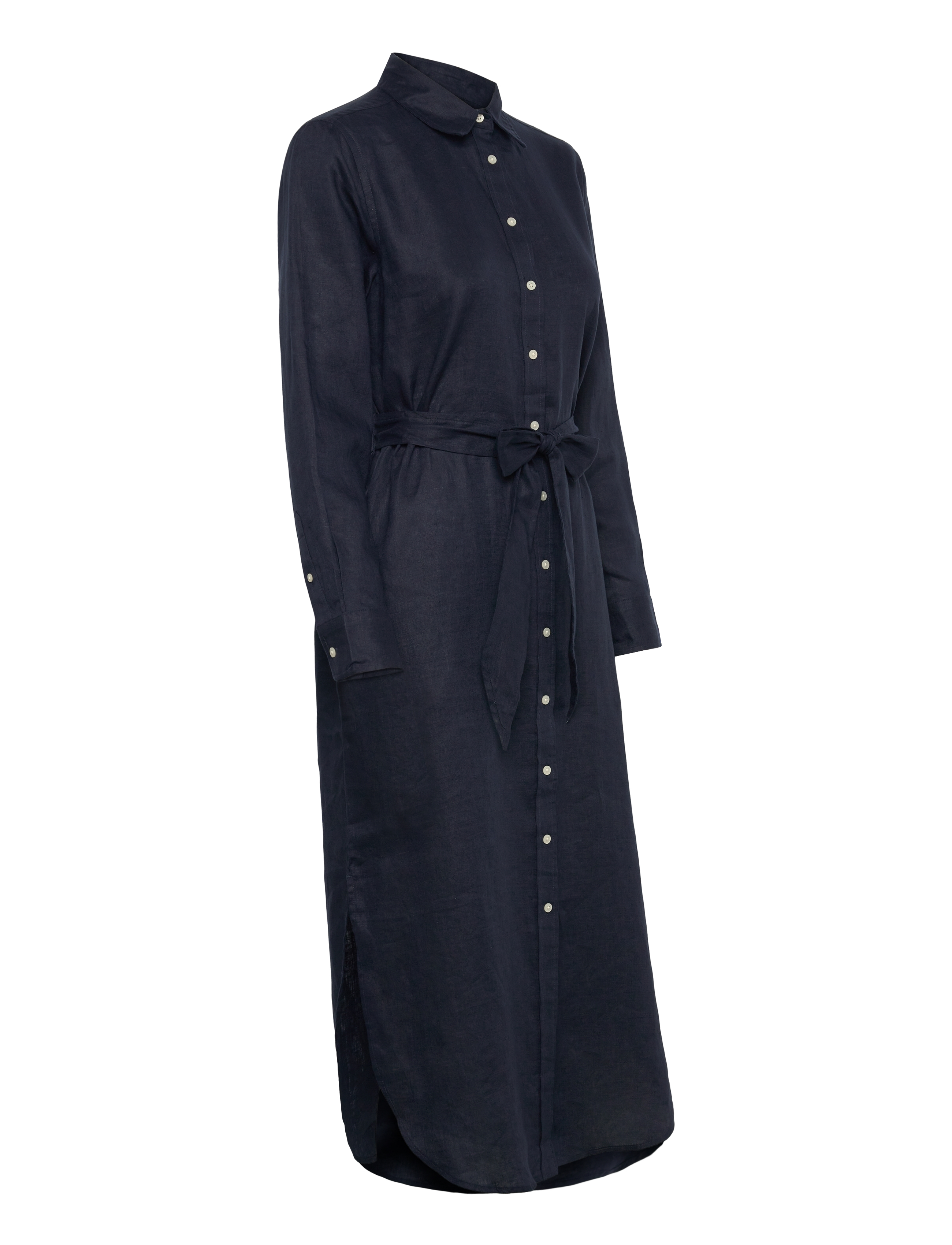 Lauren Ralph Lauren - Linen Shirtdress - hemdkleider - shadow navy - 3