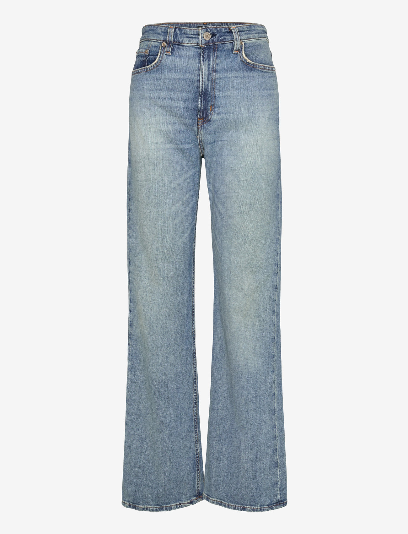 Lauren Ralph Lauren - LOW STR DENIM-JEAN - wide leg jeans - alicia wash - 0