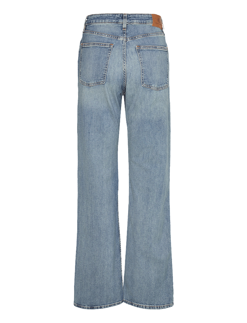 Lauren Ralph Lauren - LOW STR DENIM-JEAN - wide leg jeans - alicia wash - 1