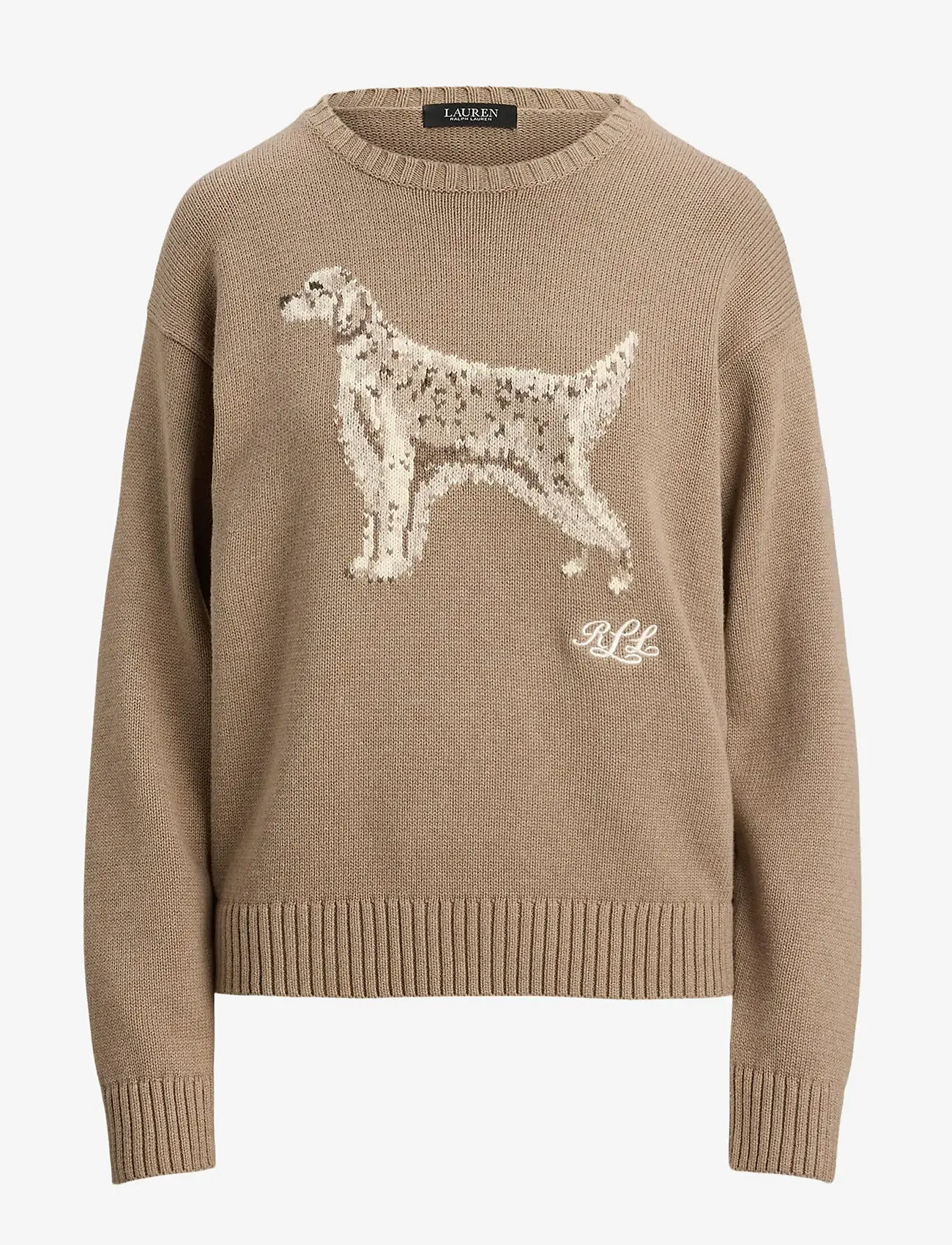 Lauren Ralph Lauren - Intarsia-Knit English Setter Sweater - pullover - adirondack heathe - 1