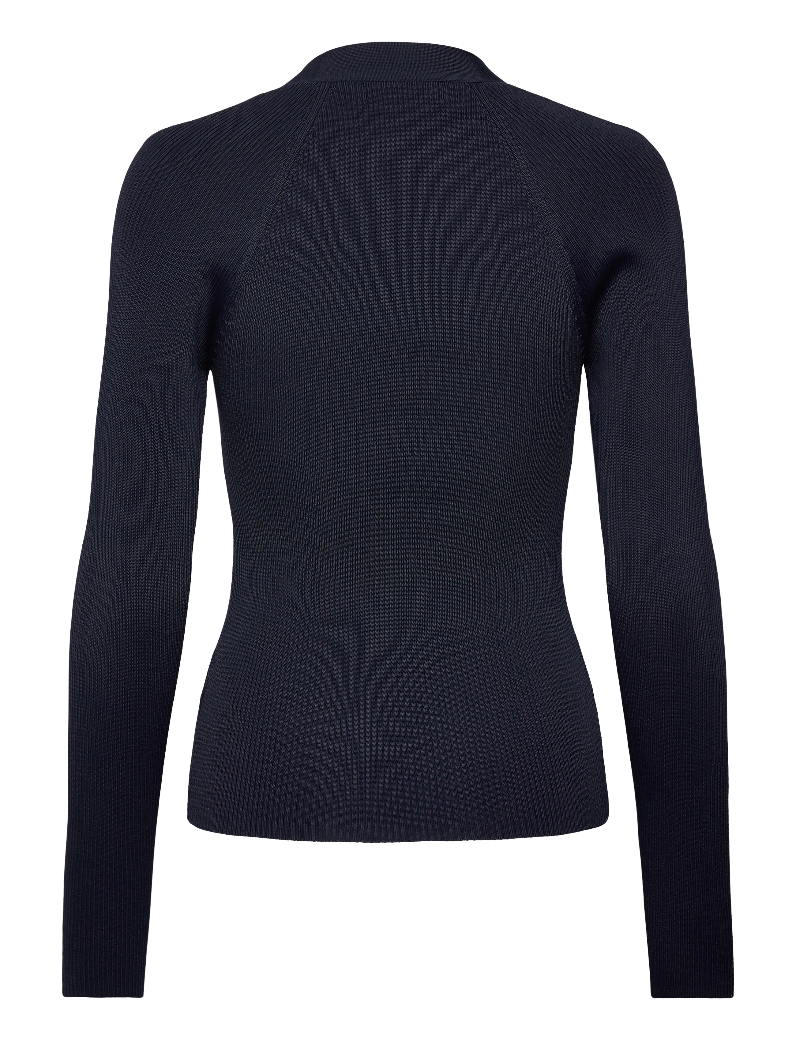 Lauren Ralph Lauren - Buckle-Trim Rib-Knit Sweater - striktrøjer - lauren navy - 2