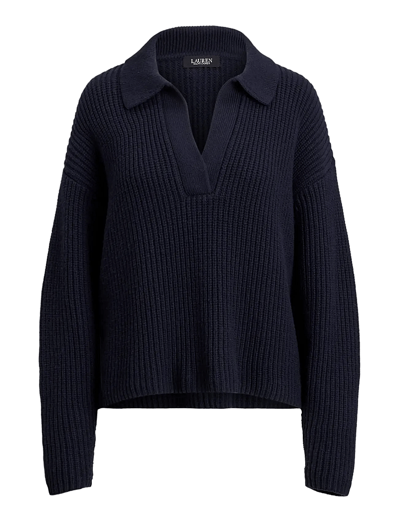 Lauren Ralph Lauren - Wool-Blend Polo Sweater - lauren navy - 1