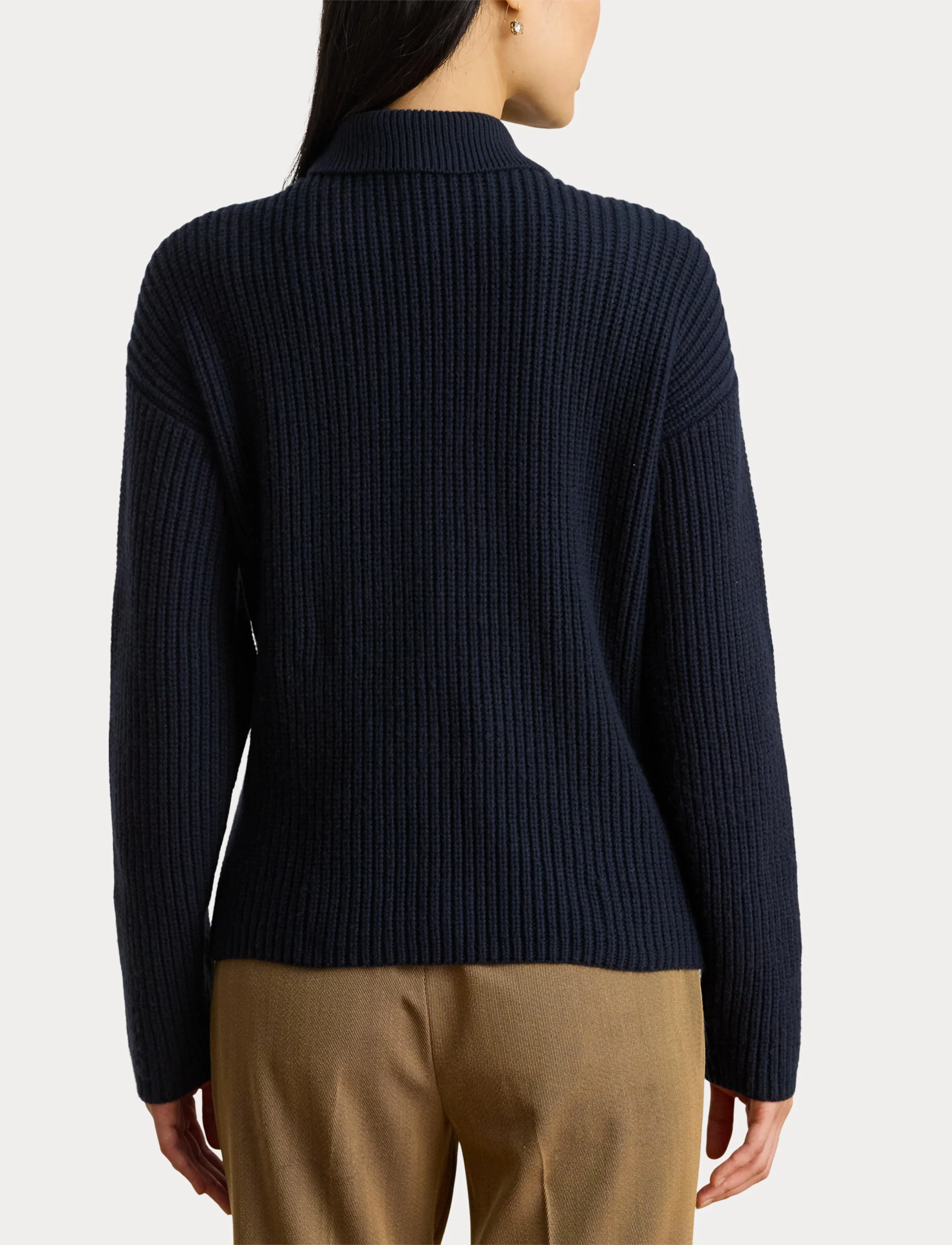 Lauren Ralph Lauren Wool-Blend Polo Sweater stickade tröjor dam – bild 6