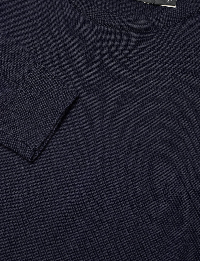 Lauren Ralph Lauren - MERINO-SWEATER DRESS - midi-kleider - lauren navy - 2