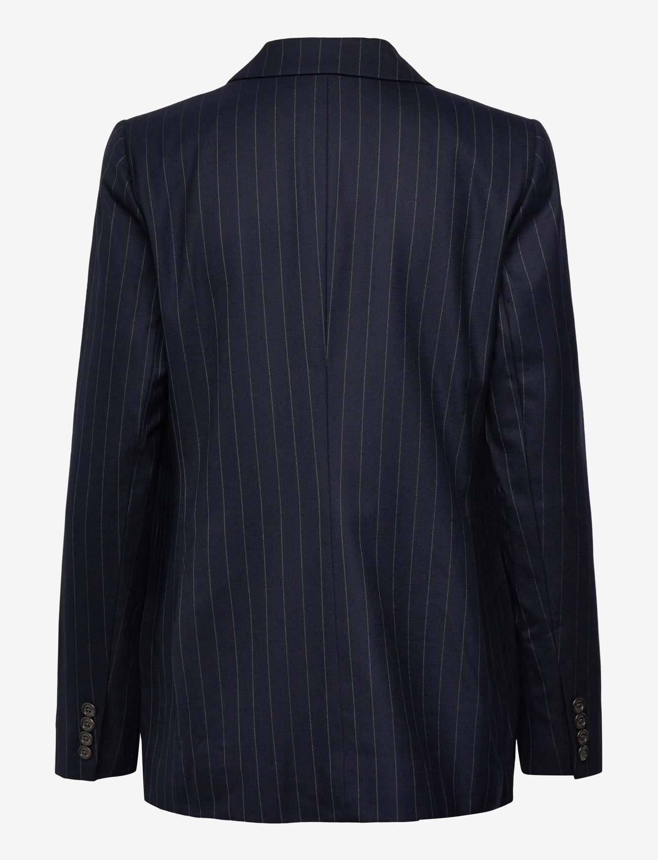 Lauren Ralph Lauren - Double-Breasted Pinstripe Twill Blazer - zweireihige blazer - navy/cream - 2