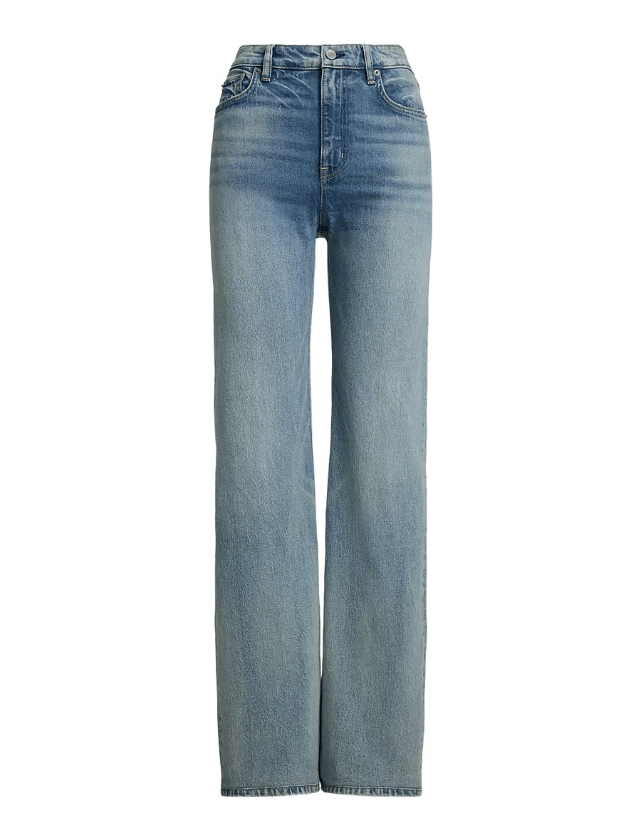 Lauren Ralph Lauren - High-Rise Wide-Leg Jean - jeans met wijde pijpen - odwin wash - 1