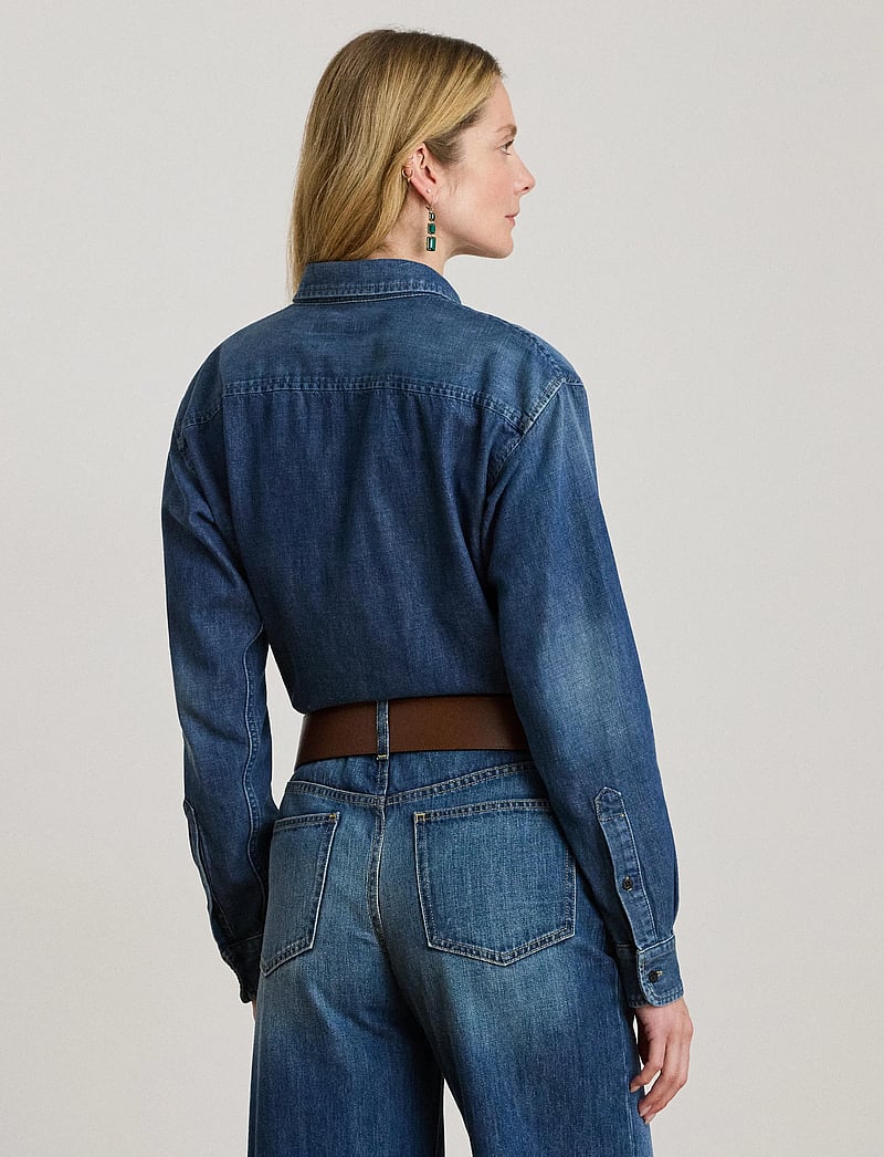 Lauren Ralph Lauren - Denim Shirt - jeanshemden - atecco wash - 2