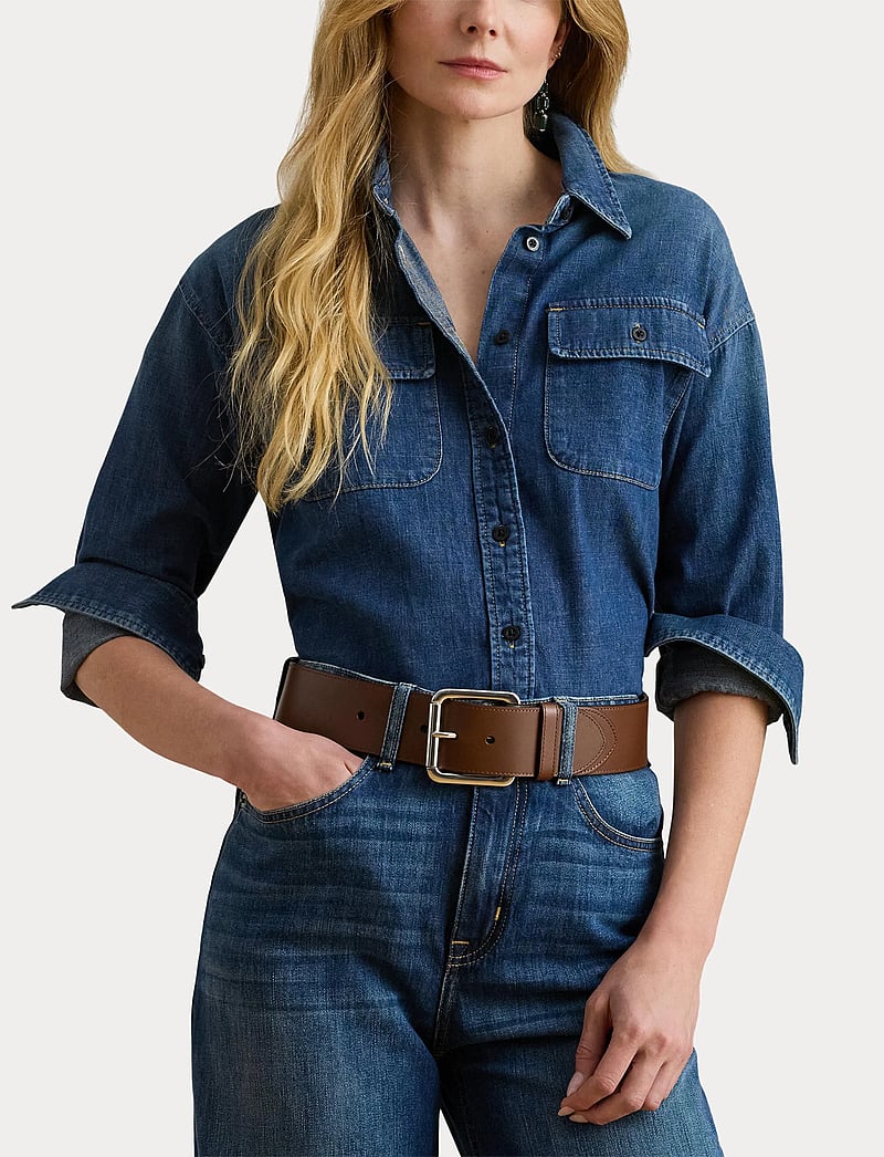 Lauren Ralph Lauren - Denim Shirt - jeanshemden - atecco wash - 5