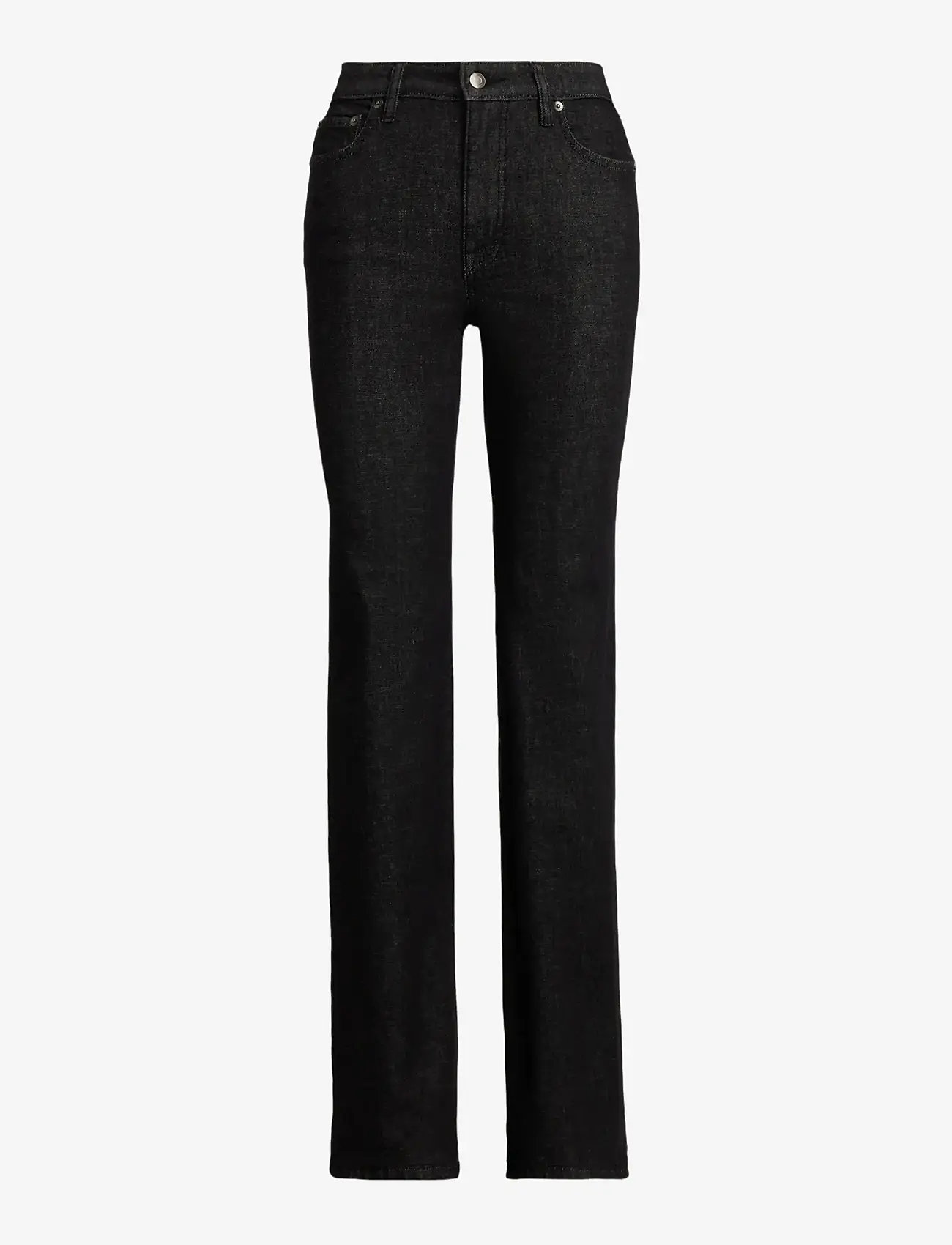 Lauren Ralph Lauren - High-Rise Flare Jean - flared jeans - black rinse wash - 1