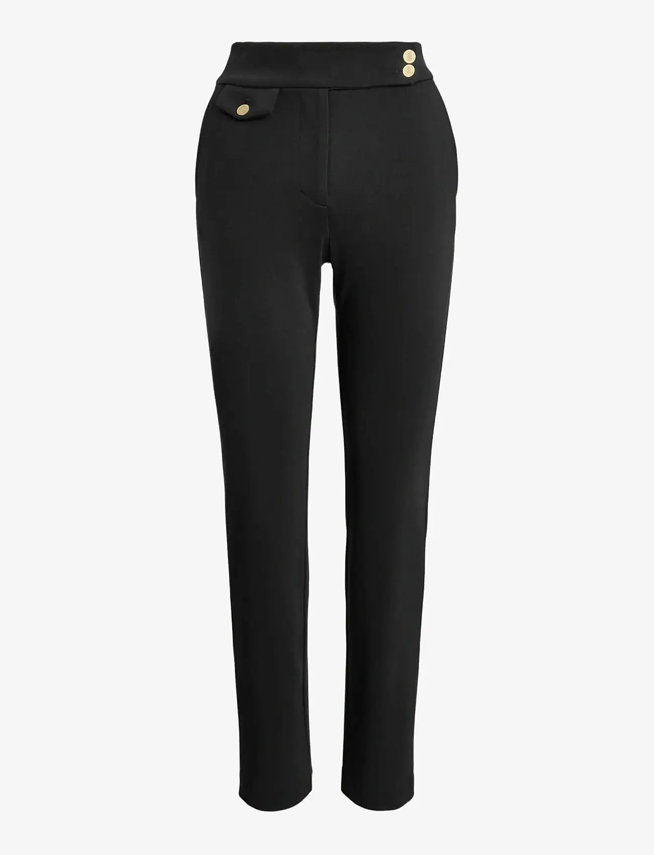 Lauren Ralph Lauren - Ponte Ankle Pant - capri bukser - black - 1