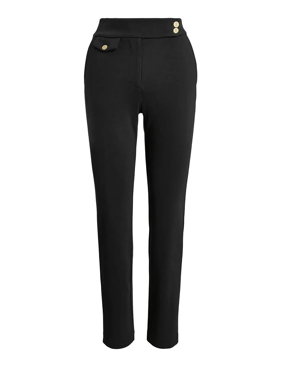 Lauren Ralph Lauren - Ponte Ankle Pant - slim-fit hosen - black - 1