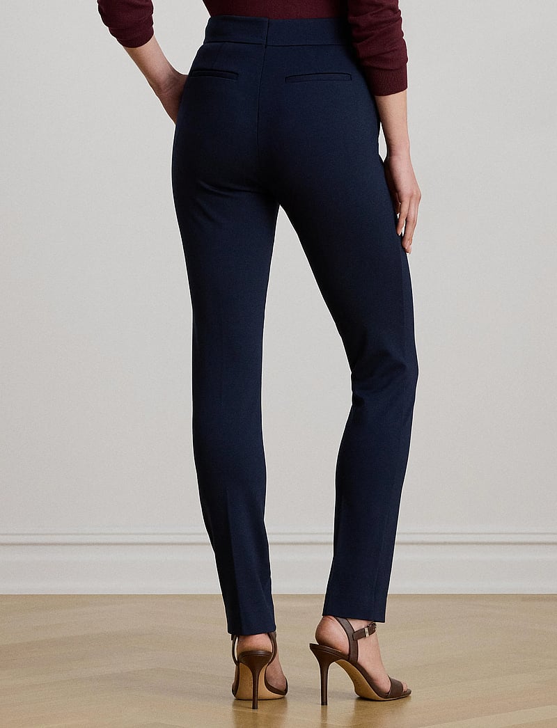 Lauren Ralph Lauren - Ponte Ankle Pant - capri bukser - lauren navy - 2