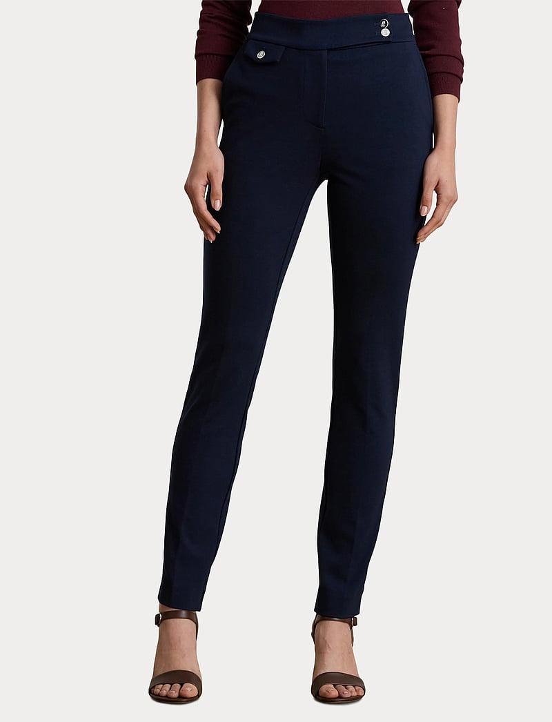Lauren Ralph Lauren - Ponte Ankle Pant - capri bukser - lauren navy - 5