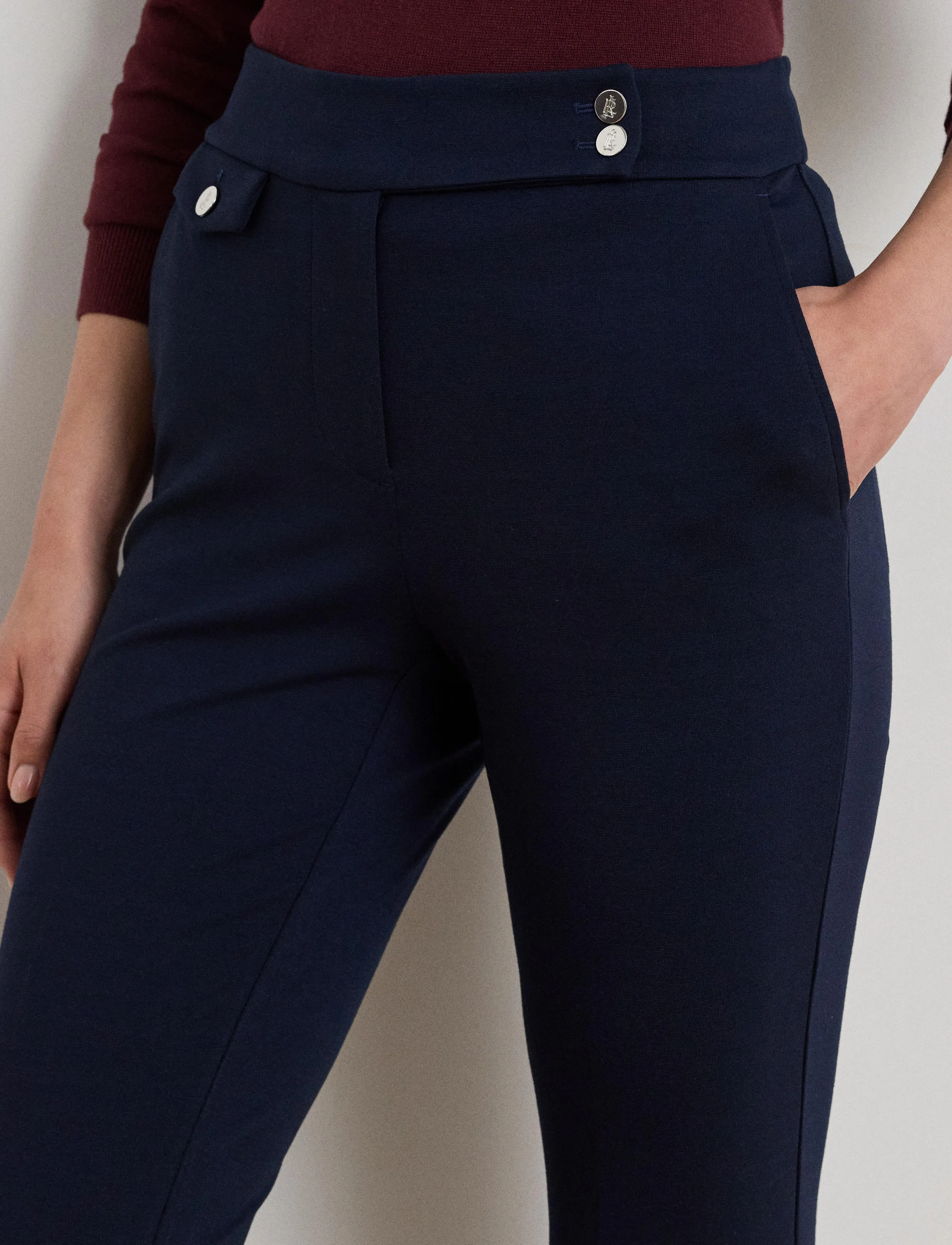 Lauren Ralph Lauren Ponte Ankle Pant kostymbyxor dam – bild 7