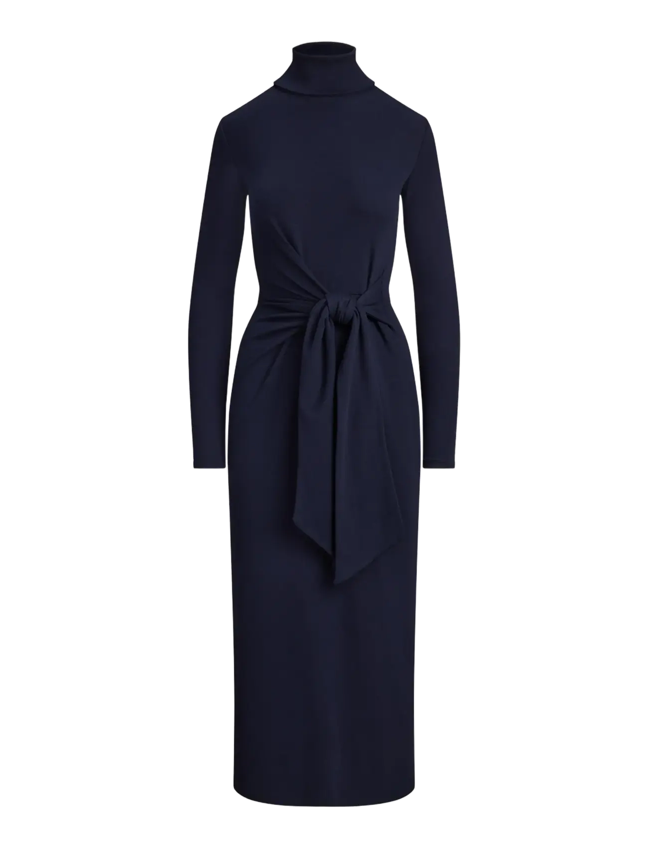 Lauren Ralph Lauren CM 2X2 RIB-KNIT DRESS - Kleidung - LIGHTHOUSE NAVY / navy