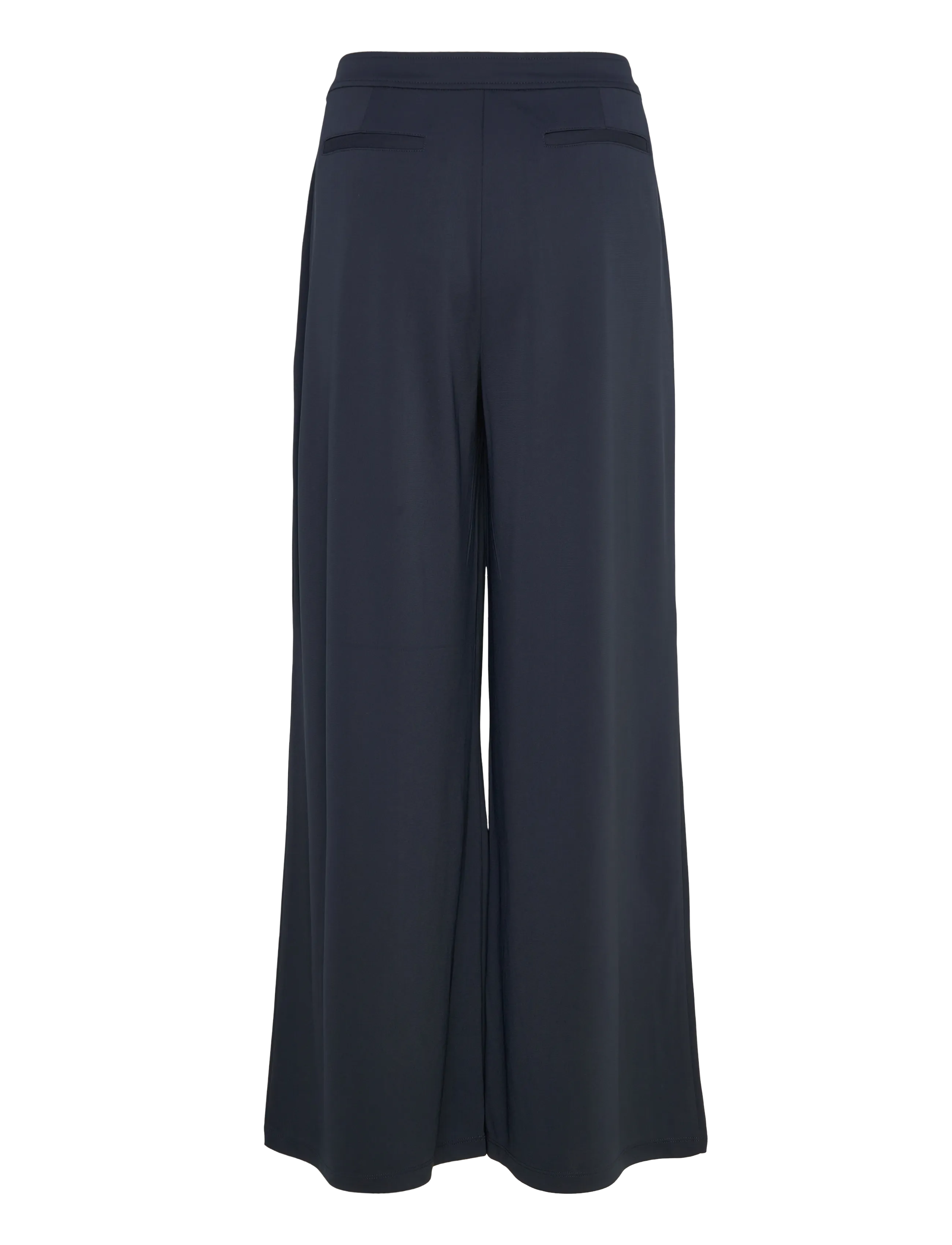 Lauren Ralph Lauren - Pleated Stretch Jersey Wide-Leg Pant - od garnituru - lauren navy - 2