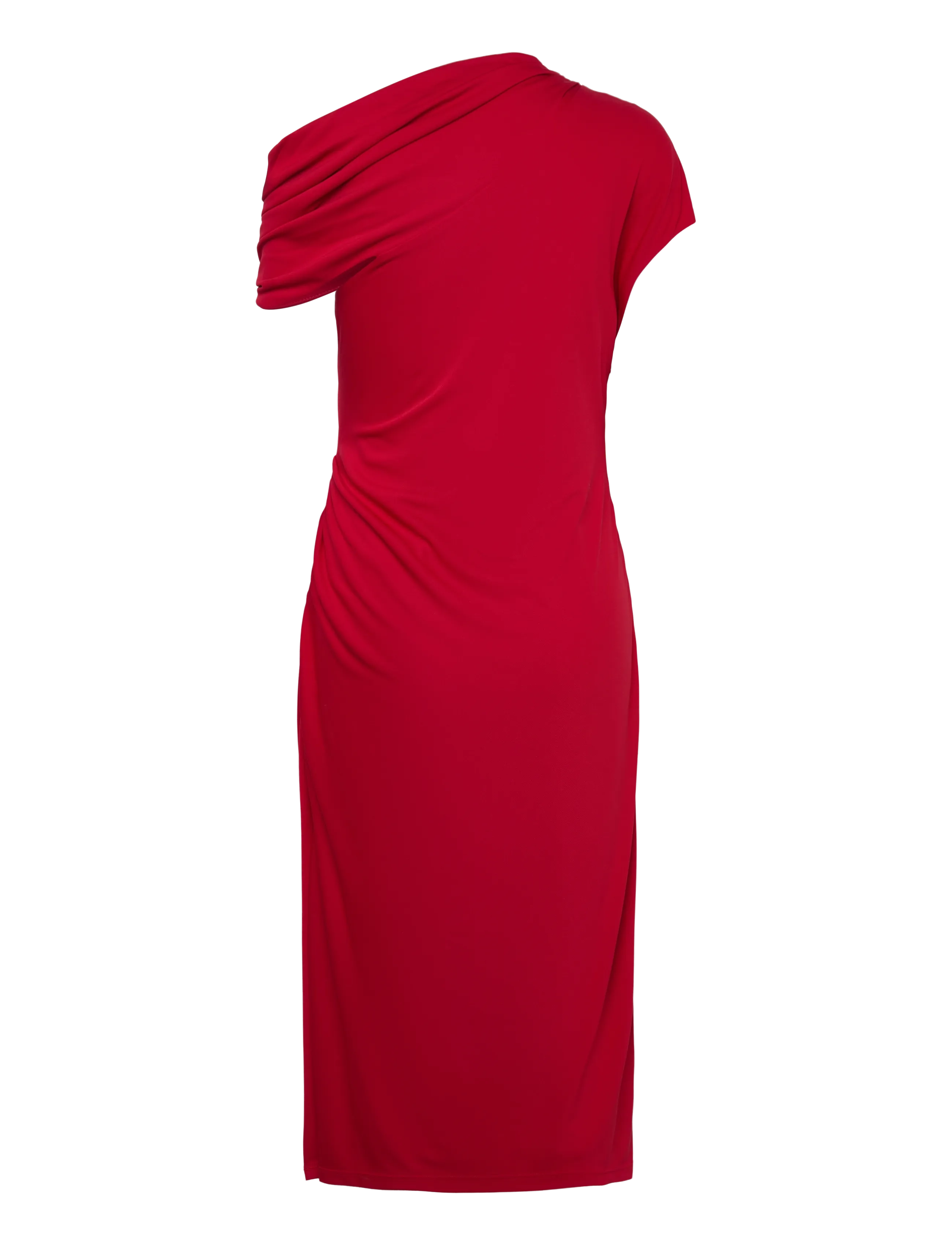 Lauren Ralph Lauren - Stretch Jersey Off-the-Shoulder Dress - ralph red - 1