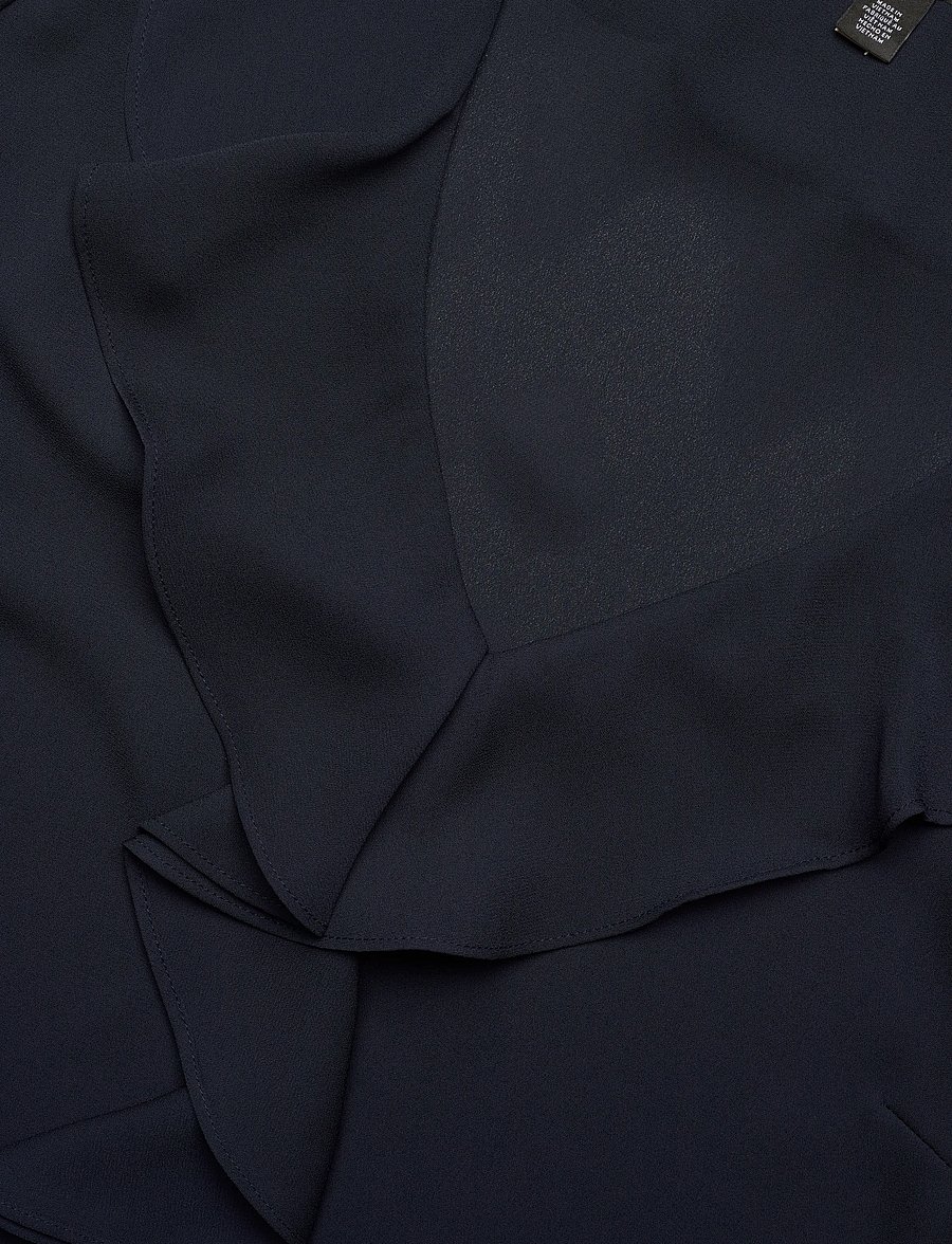 Lauren Ralph Lauren - Ruffle-Trim Georgette Blouse - lauren navy - 2