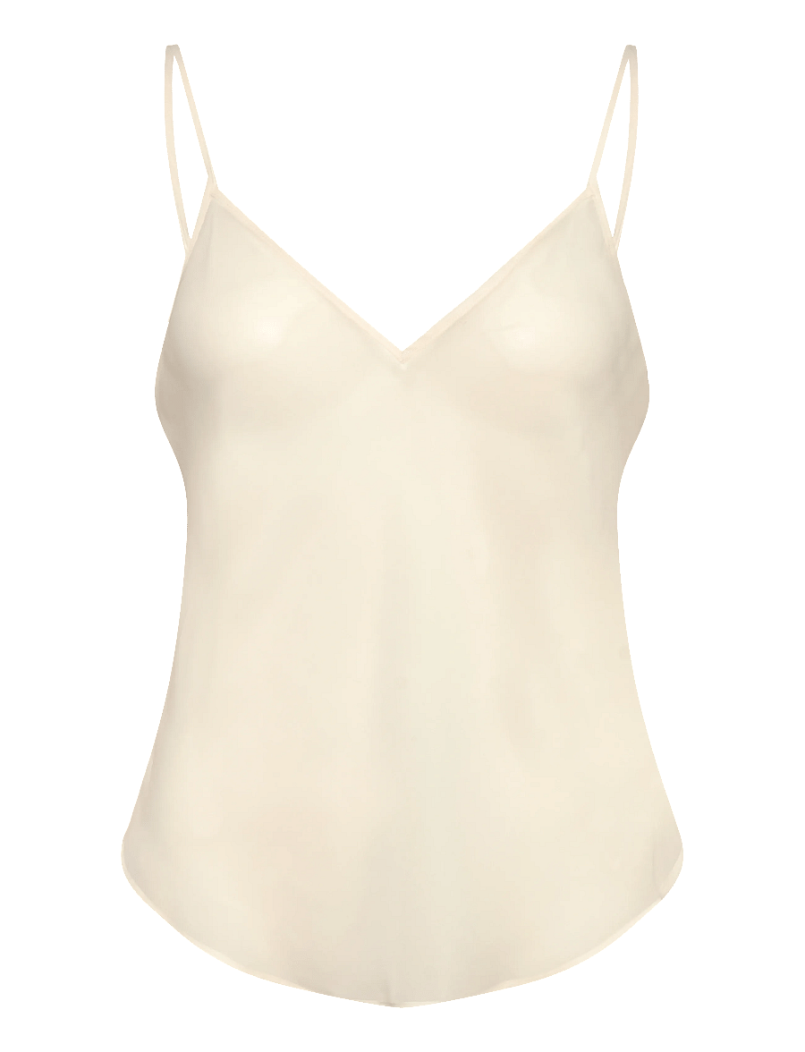 Lauren Ralph Lauren - Ruffle-Trim Georgette Blouse - mascarpone cream - 2