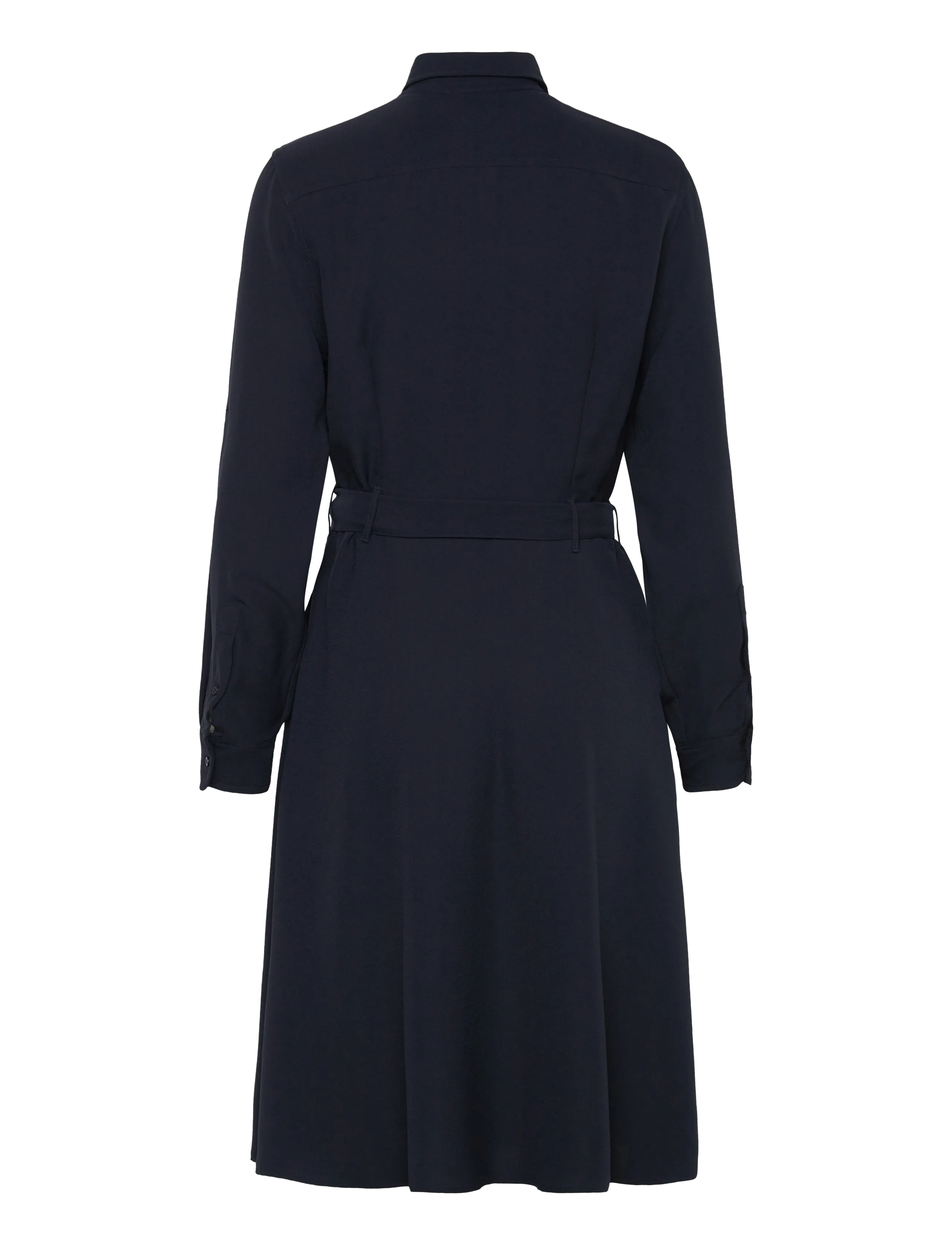 Lauren Ralph Lauren - TRIPLE GGT-R-LS SHIRTDRESS - robes chemises - lauren navy - 1