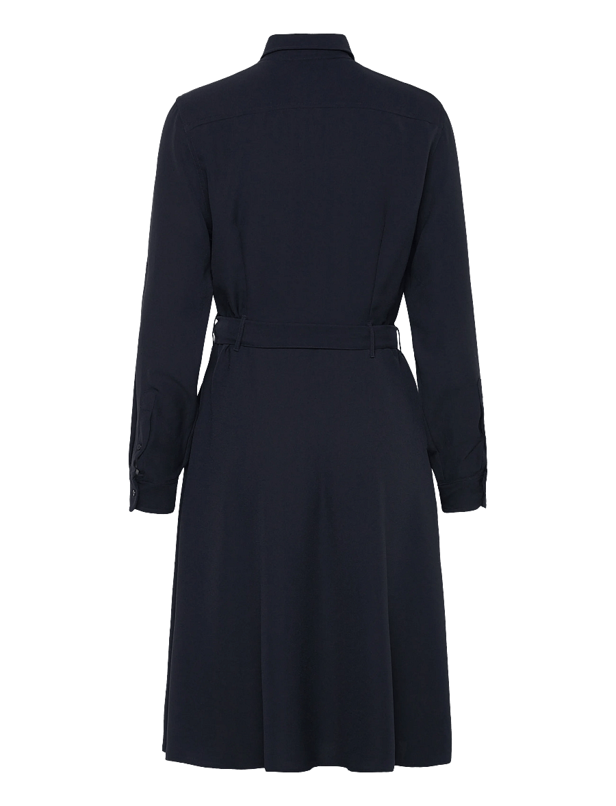 Lauren Ralph Lauren - TRIPLE GGT-R-LS SHIRTDRESS - robes chemises - lauren navy - 1