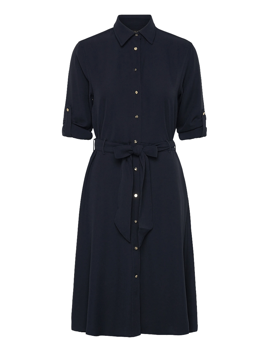 Lauren Ralph Lauren - TRIPLE GGT-R-LS SHIRTDRESS - robes chemises - lauren navy - 2