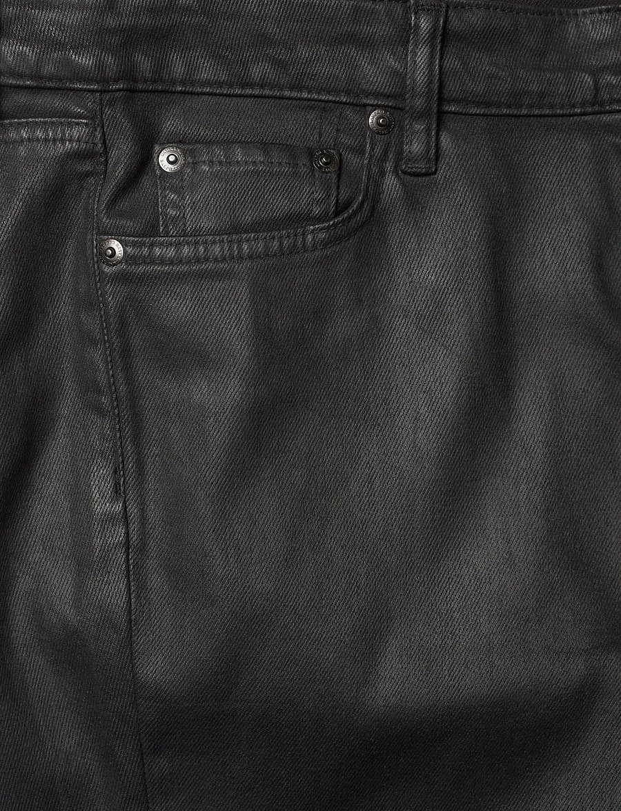 Lauren Ralph Lauren - Coated High-Rise Straight Ankle Jean - gerade jeans - black - 2