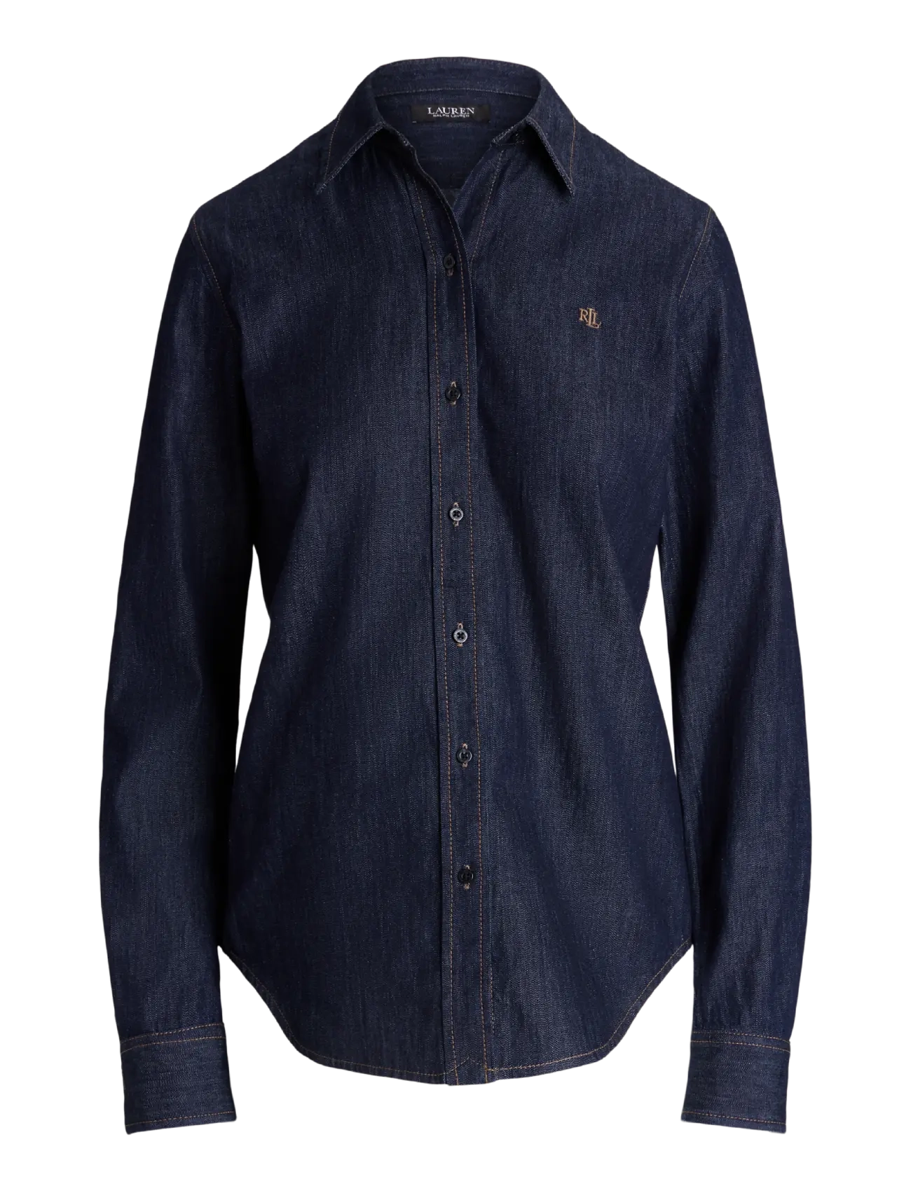 Lauren Ralph Lauren - Classic Fit Denim Shirt - denimskjorter - rinse wash - 1