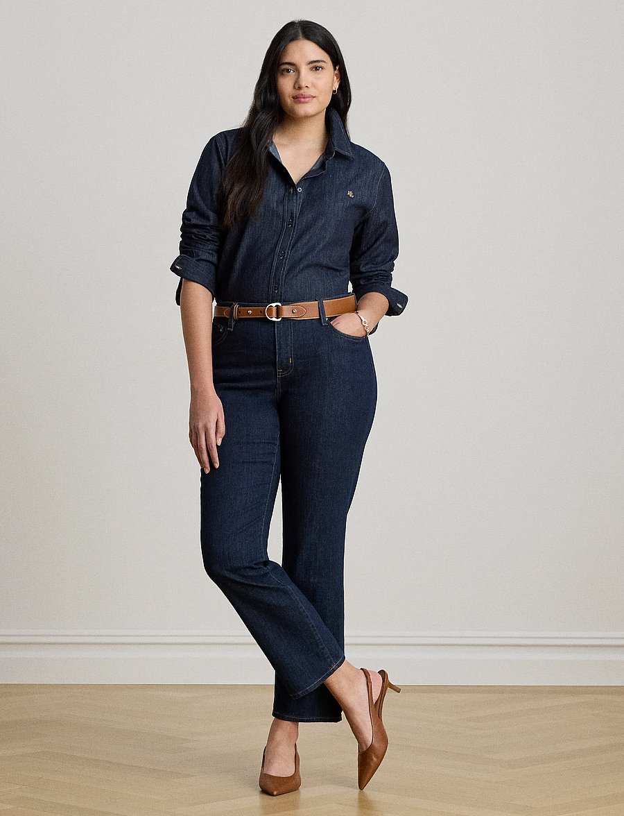 Lauren Ralph Lauren - Classic Fit Denim Shirt - denimskjorter - rinse wash - 4