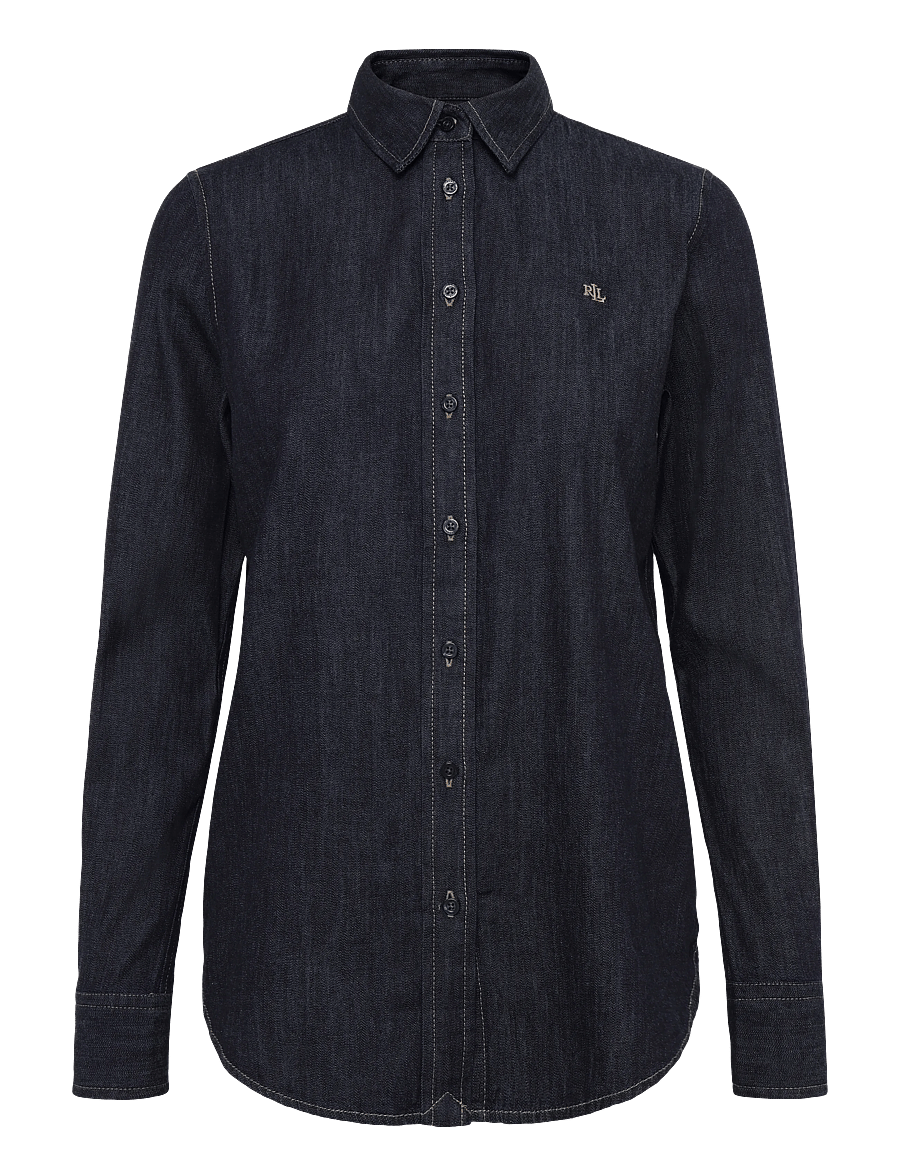 Lauren Ralph Lauren - 2X1 DENIM-WVN-SHIRT - koszule dżinsowe - rinse wash - 1
