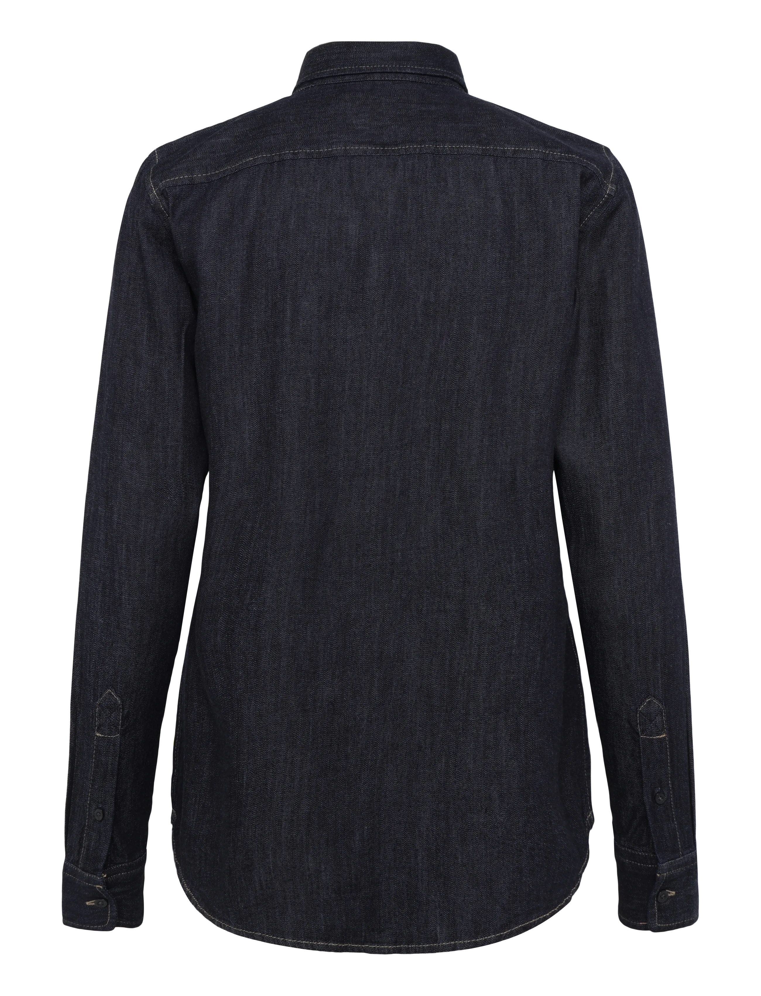 Lauren Ralph Lauren - 2X1 DENIM-WVN-SHIRT - teksasärgid - rinse wash - 2