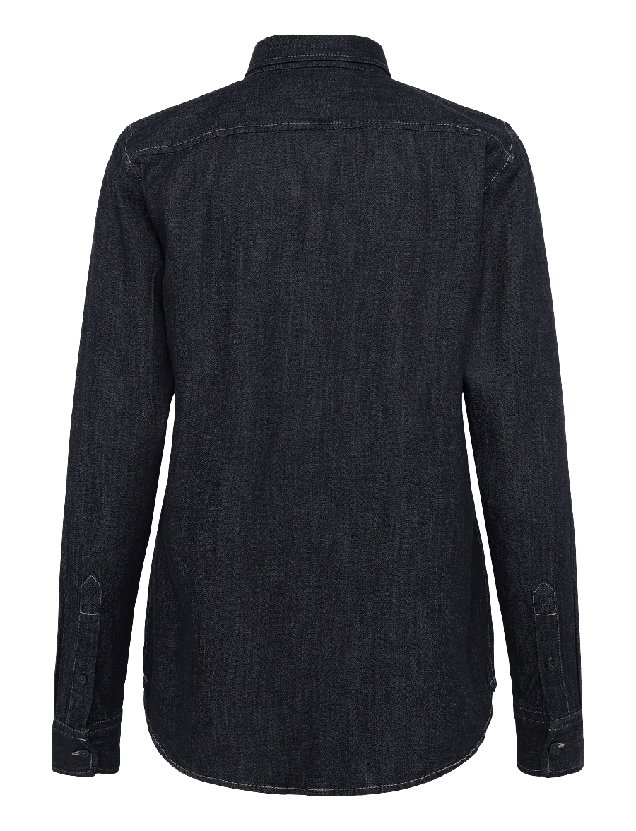 Lauren Ralph Lauren - 2X1 DENIM-WVN-SHIRT - koszule dżinsowe - rinse wash - 2