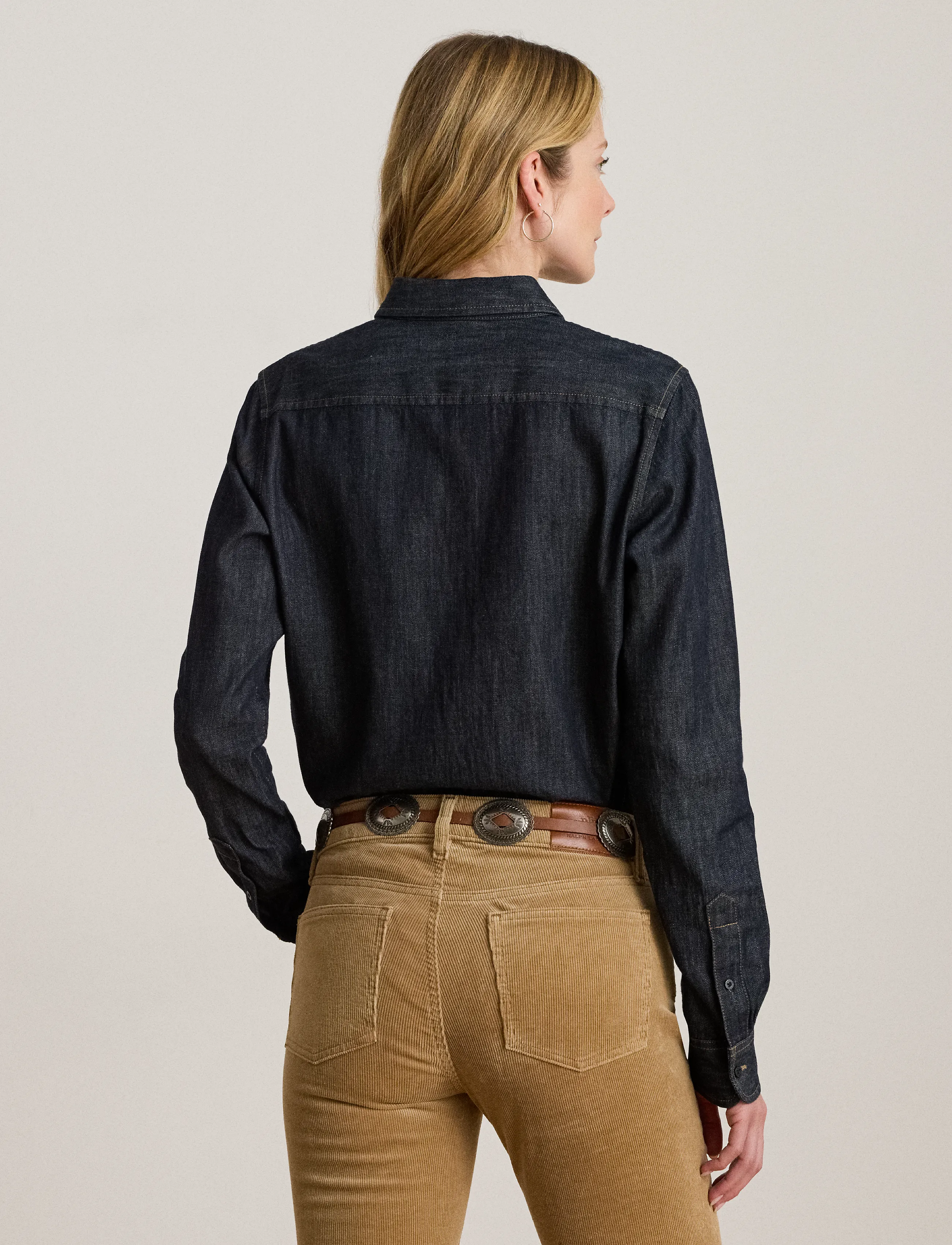 Lauren Ralph Lauren Classic Fit Denim Shirt skjortor dam – bild 6