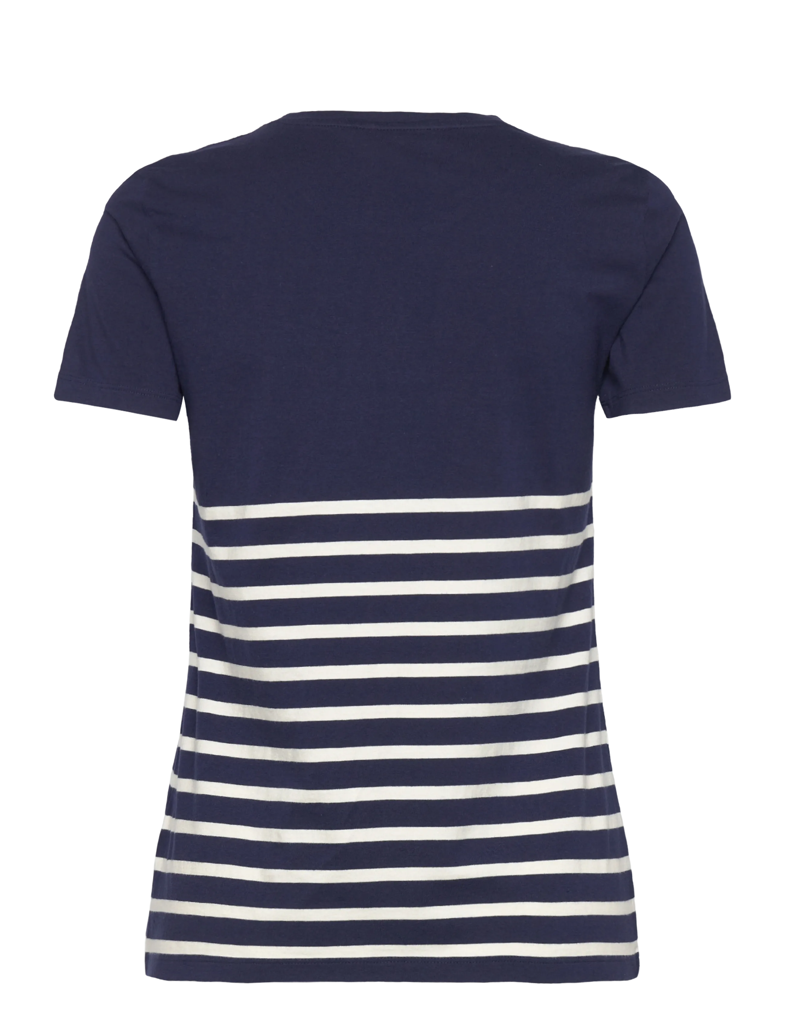 Lauren Ralph Lauren - COTTON JERSEY-KNT-T-SHIRT - striktrøjer - refined navy/masc - 2