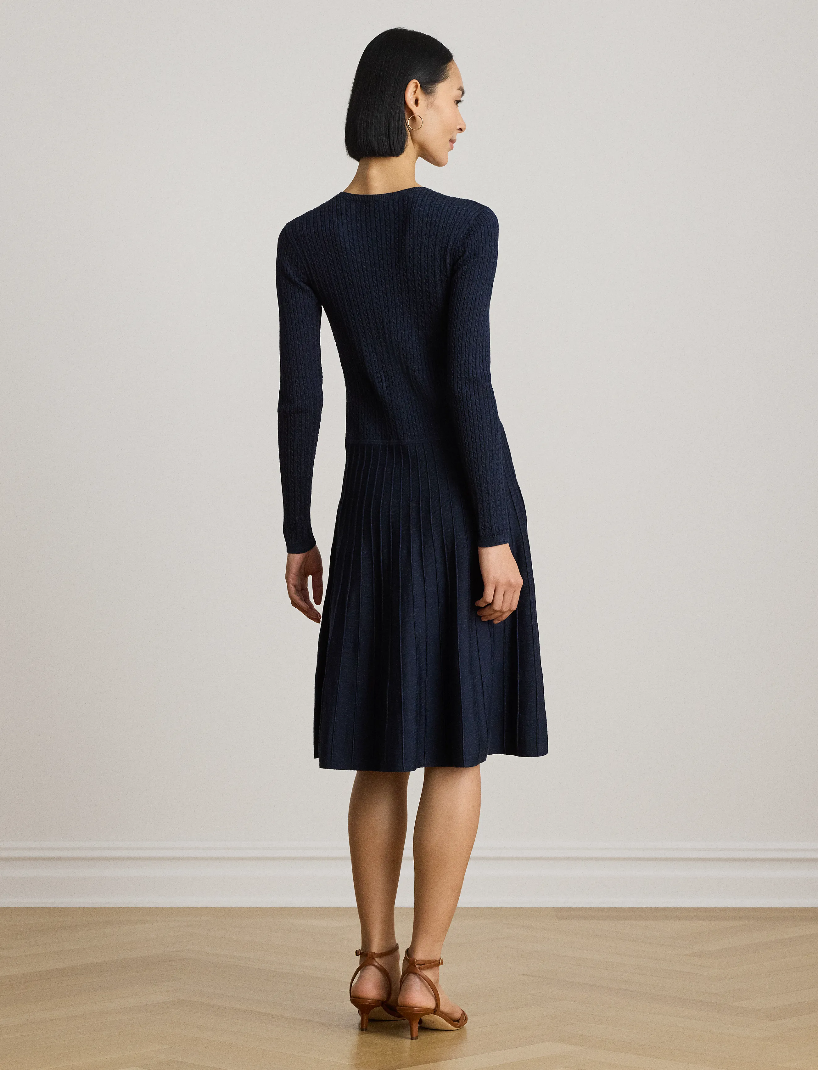 Br Rayon Pl Ctn/Nyl-Swtr-Dresses 2