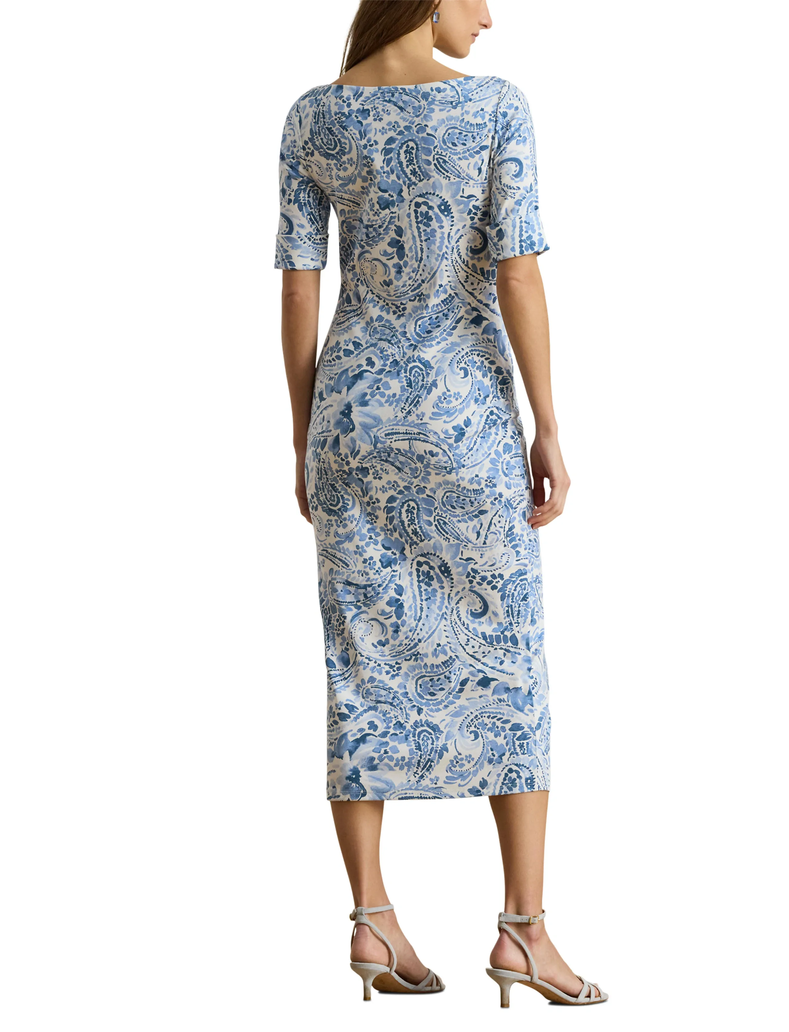 Lauren Ralph Lauren Refined Str 1X1 Rib-Knt-Dresses stickade klänningar dam – bild 5