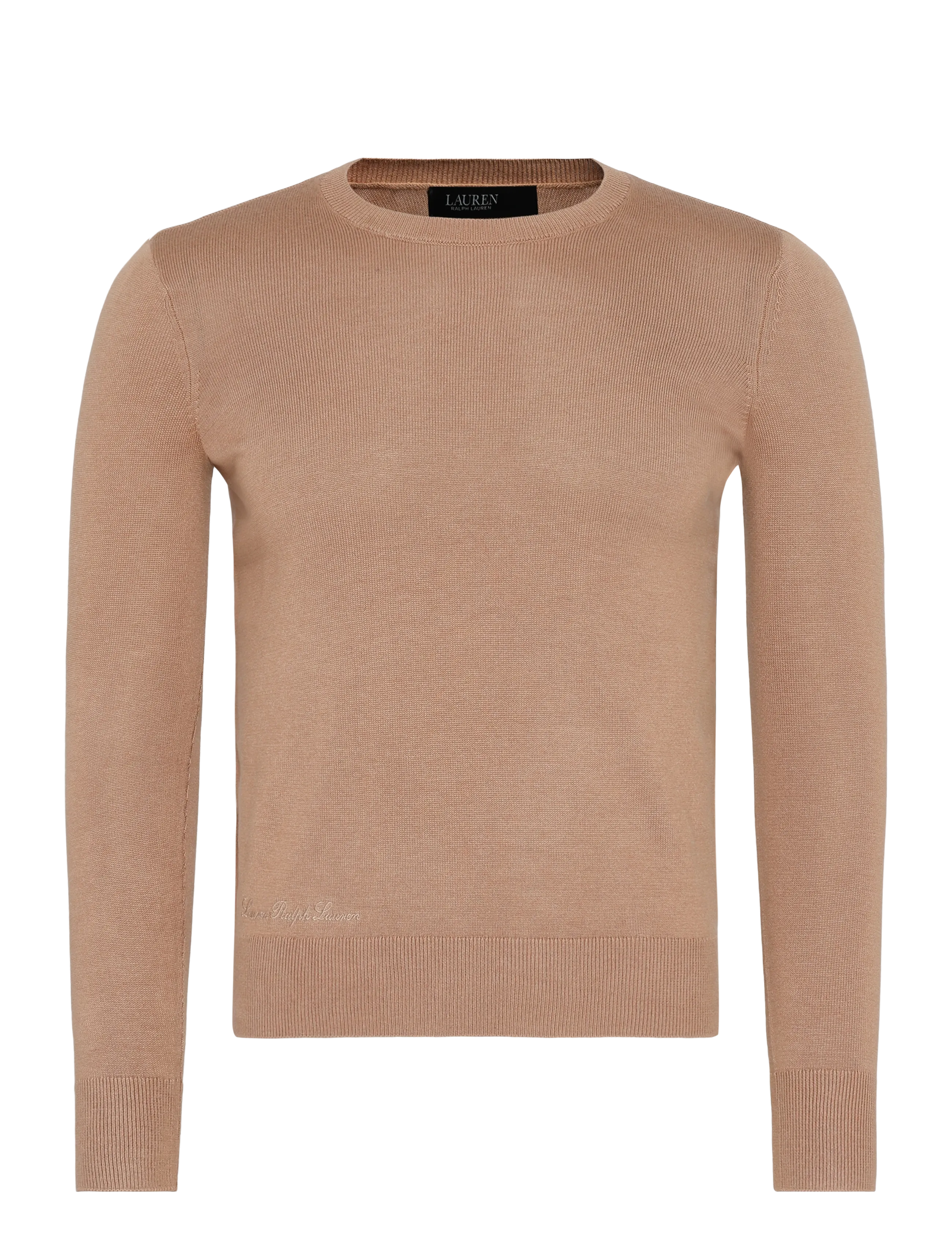 Lauren Ralph Lauren Cotton-Modal Sweater - Lauren Ralph Lauren - LAUREN CAMEL / brown