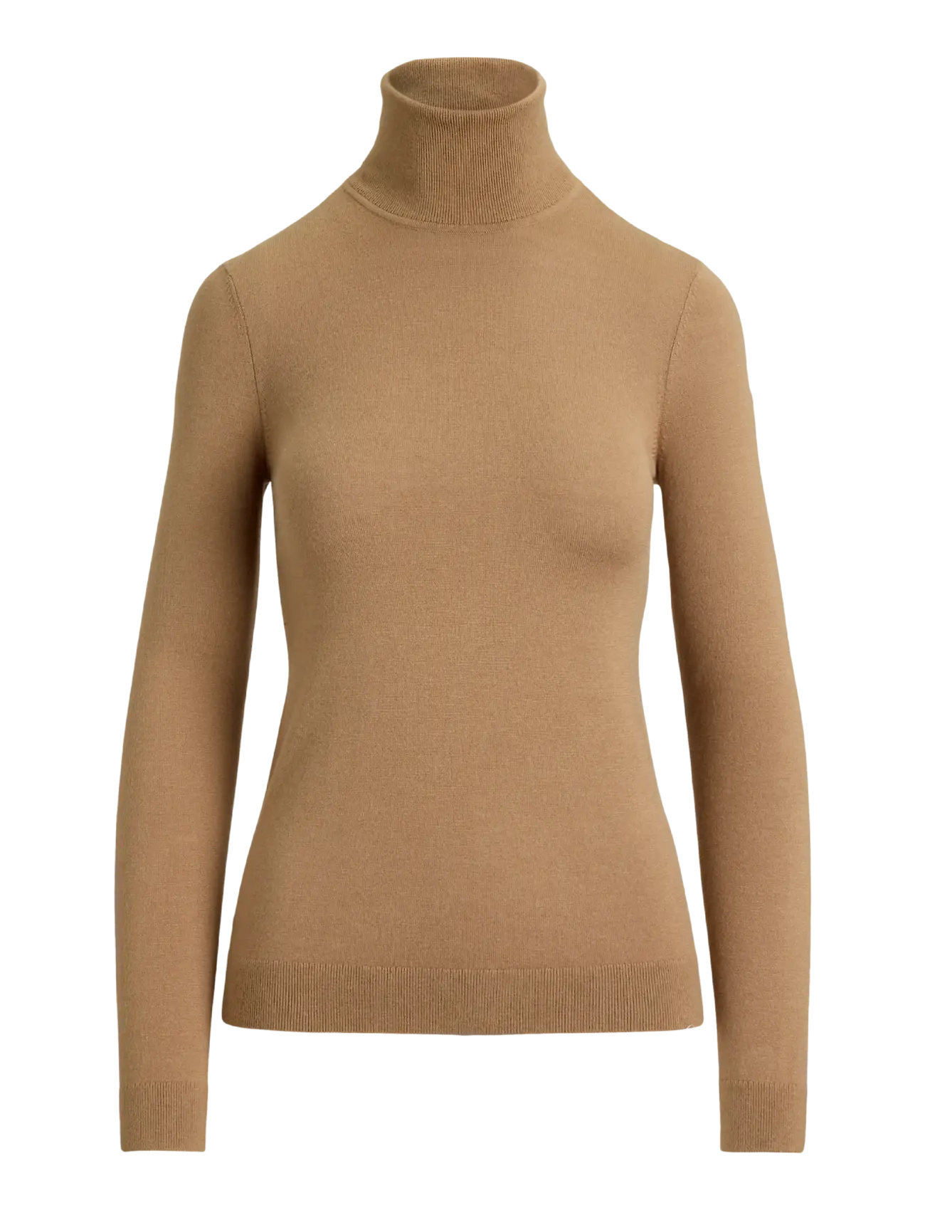 Lauren Ralph Lauren Turtleneck Sweater - Tøj - LAUREN CAMEL / beige